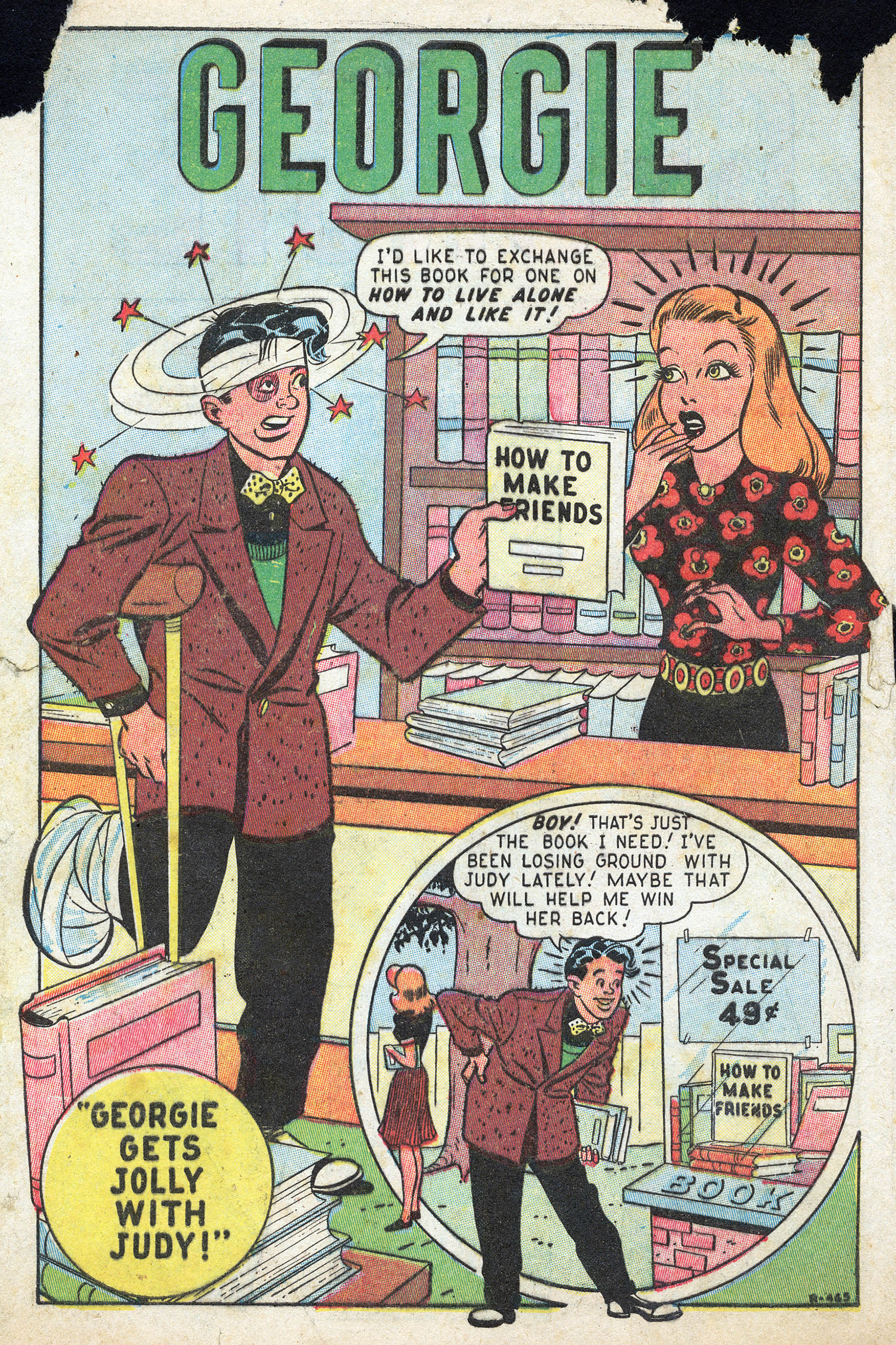 Read online Georgie Comics (1945) comic -  Issue #10 - 4