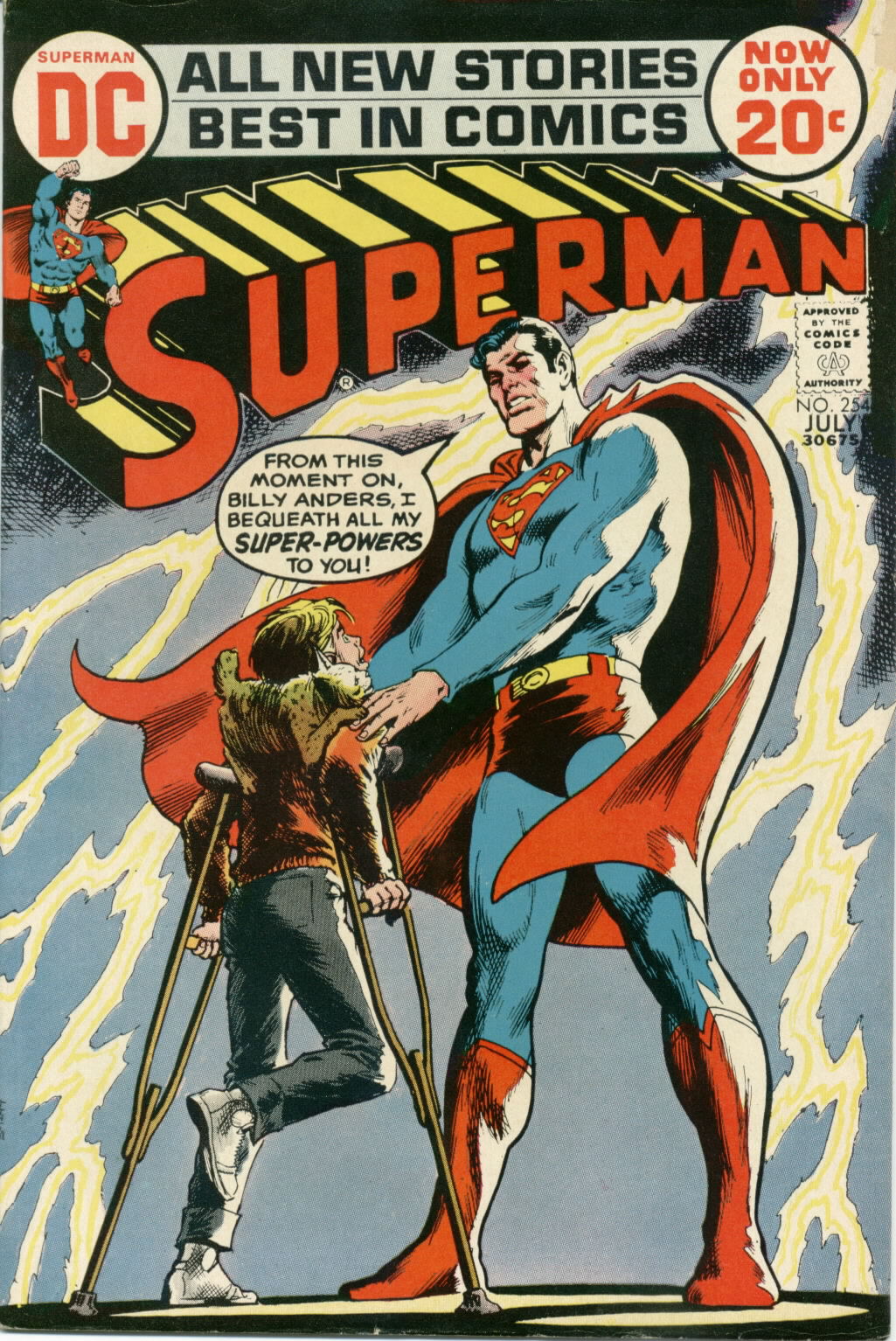 Read online Superman (1939) comic -  Issue #254 - 1