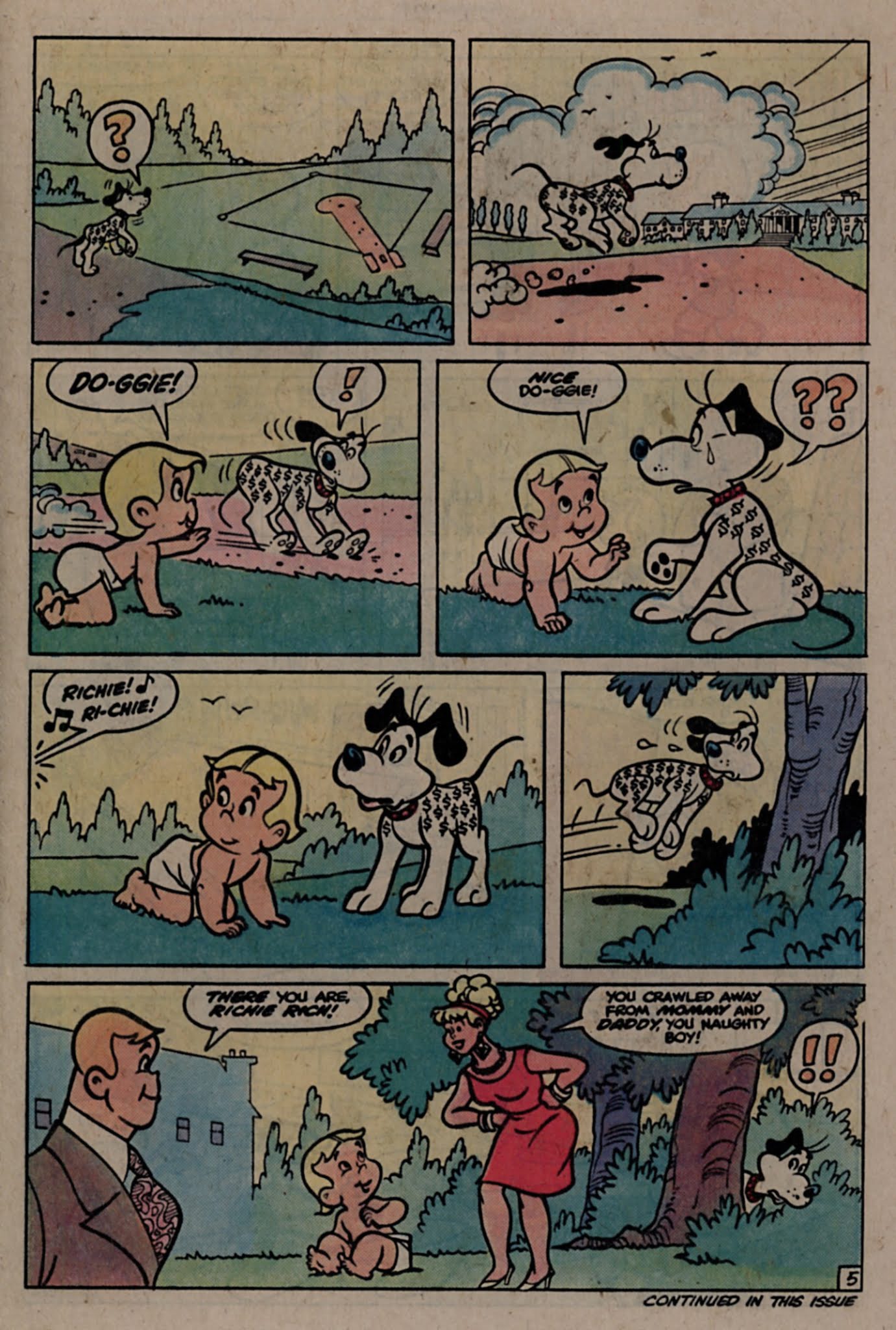 Read online Richie Rich & Dollar the Dog comic -  Issue #2 - 9