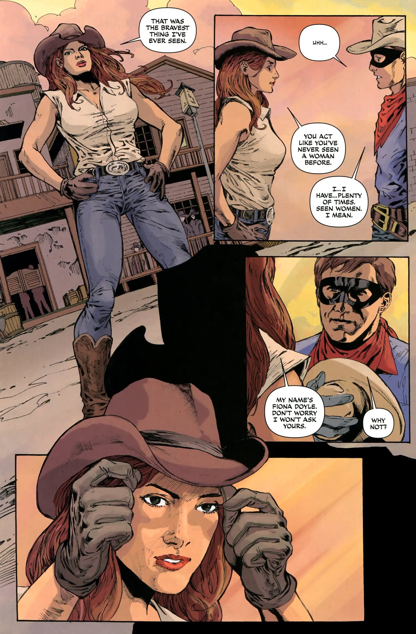 Read online The Lone Ranger: Vindicated comic -  Issue #1 - 17