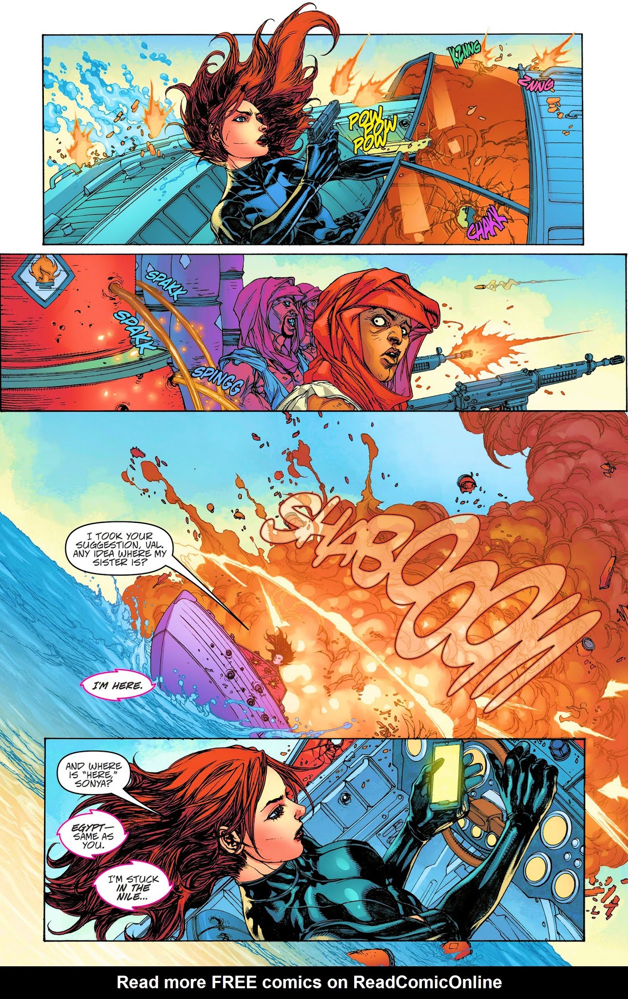 Read online Danger Girl: Trinity comic -  Issue #4 - 10