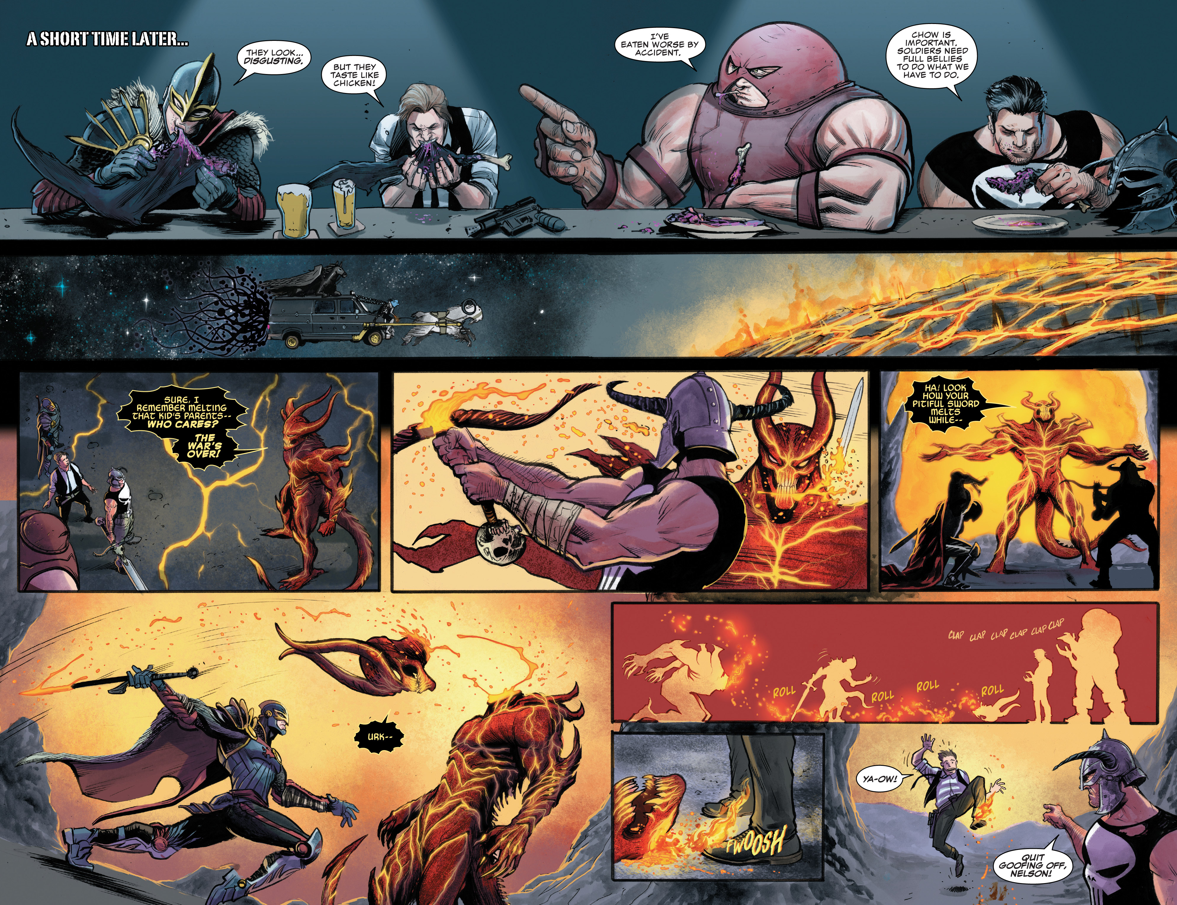 Read online Punisher Kill Krew comic -  Issue #4 - 8