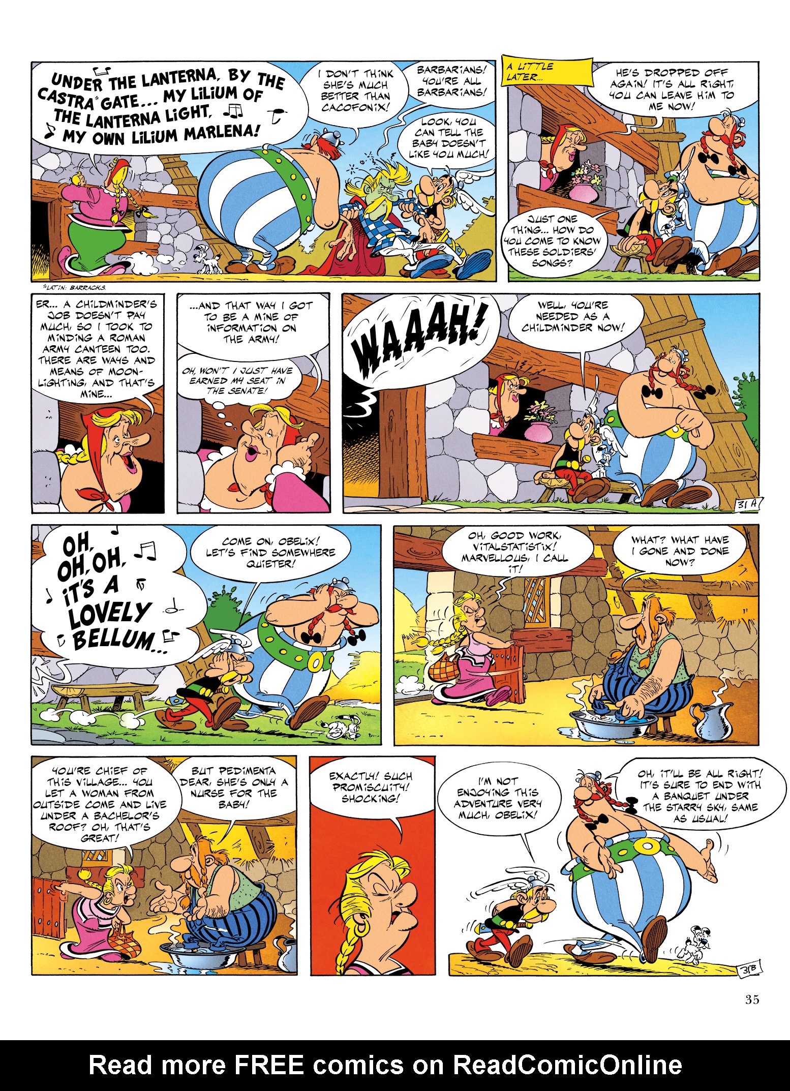 Read online Asterix comic -  Issue #27 - 36