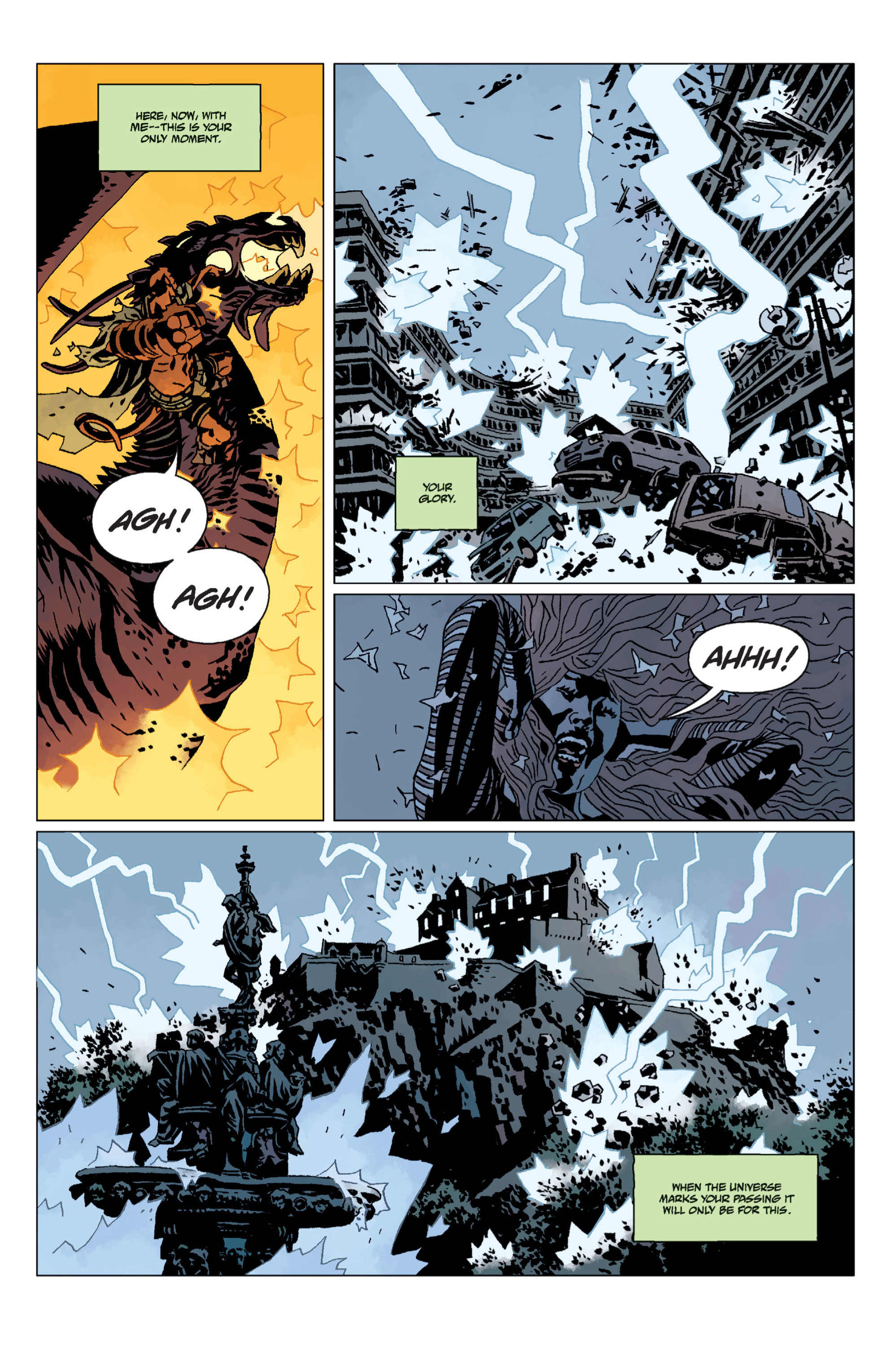 Read online Hellboy comic -  Issue #12 - 128