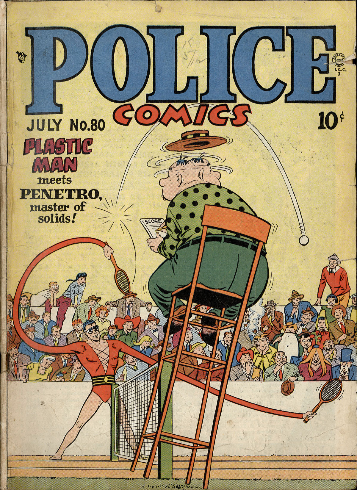 Read online Police Comics comic -  Issue #80 - 1