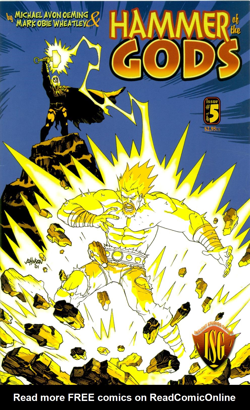 Read online Hammer of the Gods comic -  Issue #5 - 1