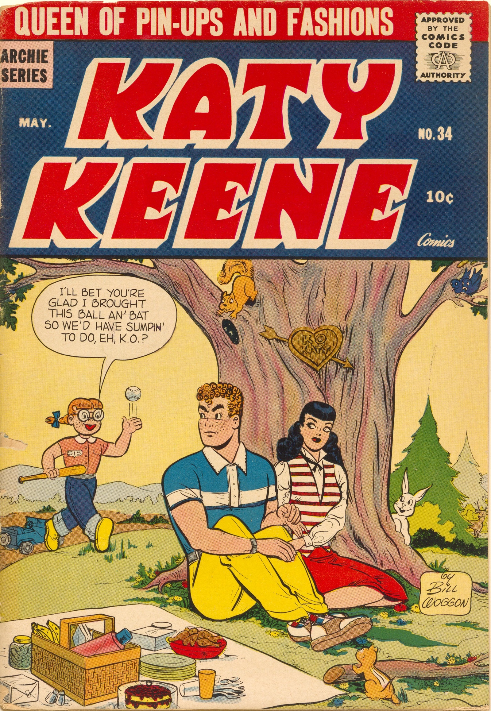 Read online Katy Keene (1949) comic -  Issue #34 - 1