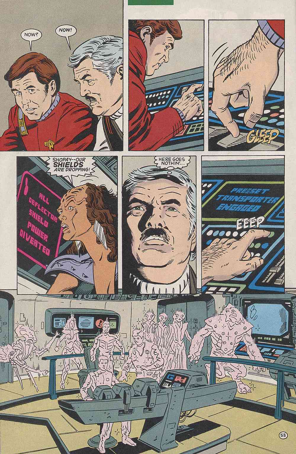 Read online Star Trek (1989) comic -  Issue #50 - 54