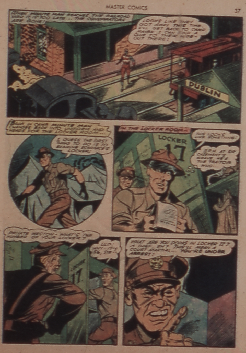 Read online Master Comics comic -  Issue #35 - 37