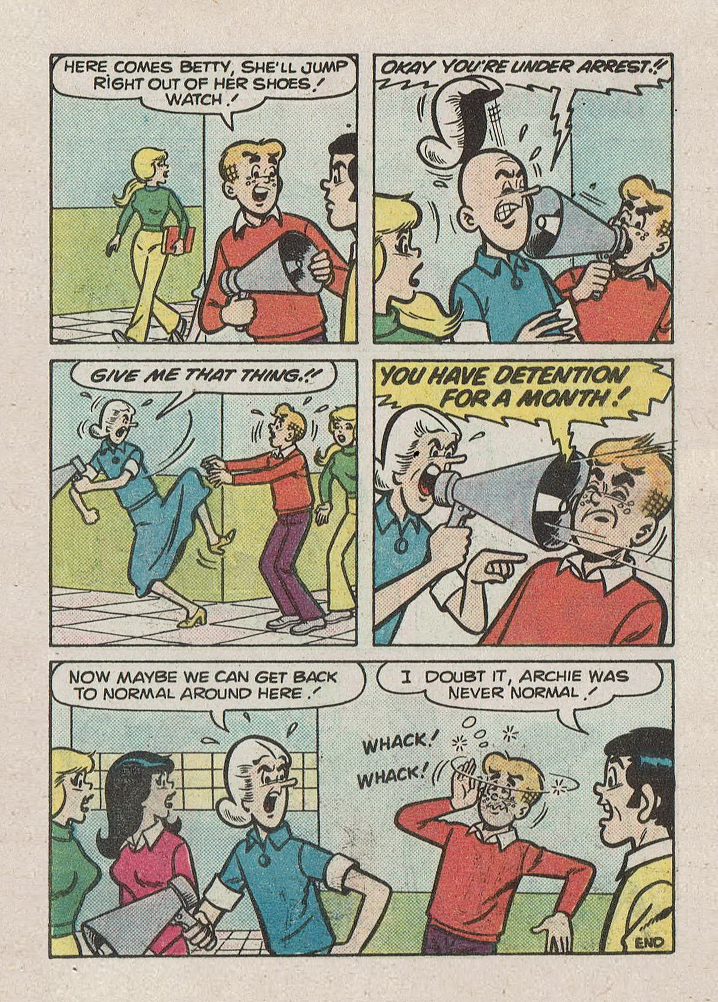 Read online Betty and Veronica Digest Magazine comic -  Issue #34 - 58