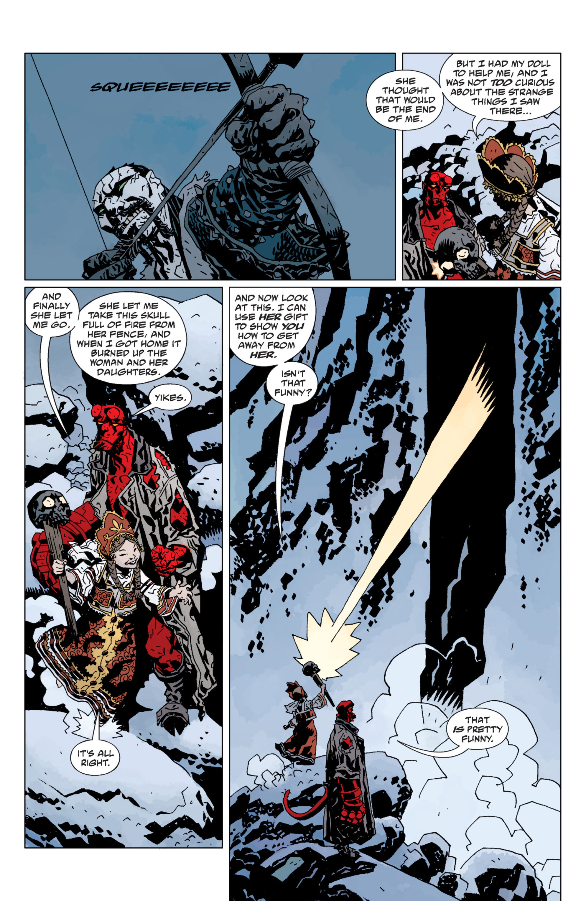 Read online Hellboy comic -  Issue #8 - 106