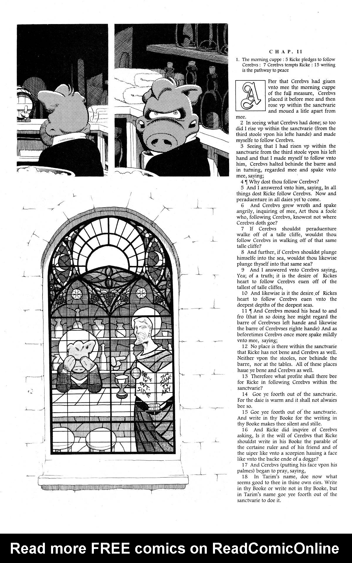 Read online Cerebus comic -  Issue #225 - 5