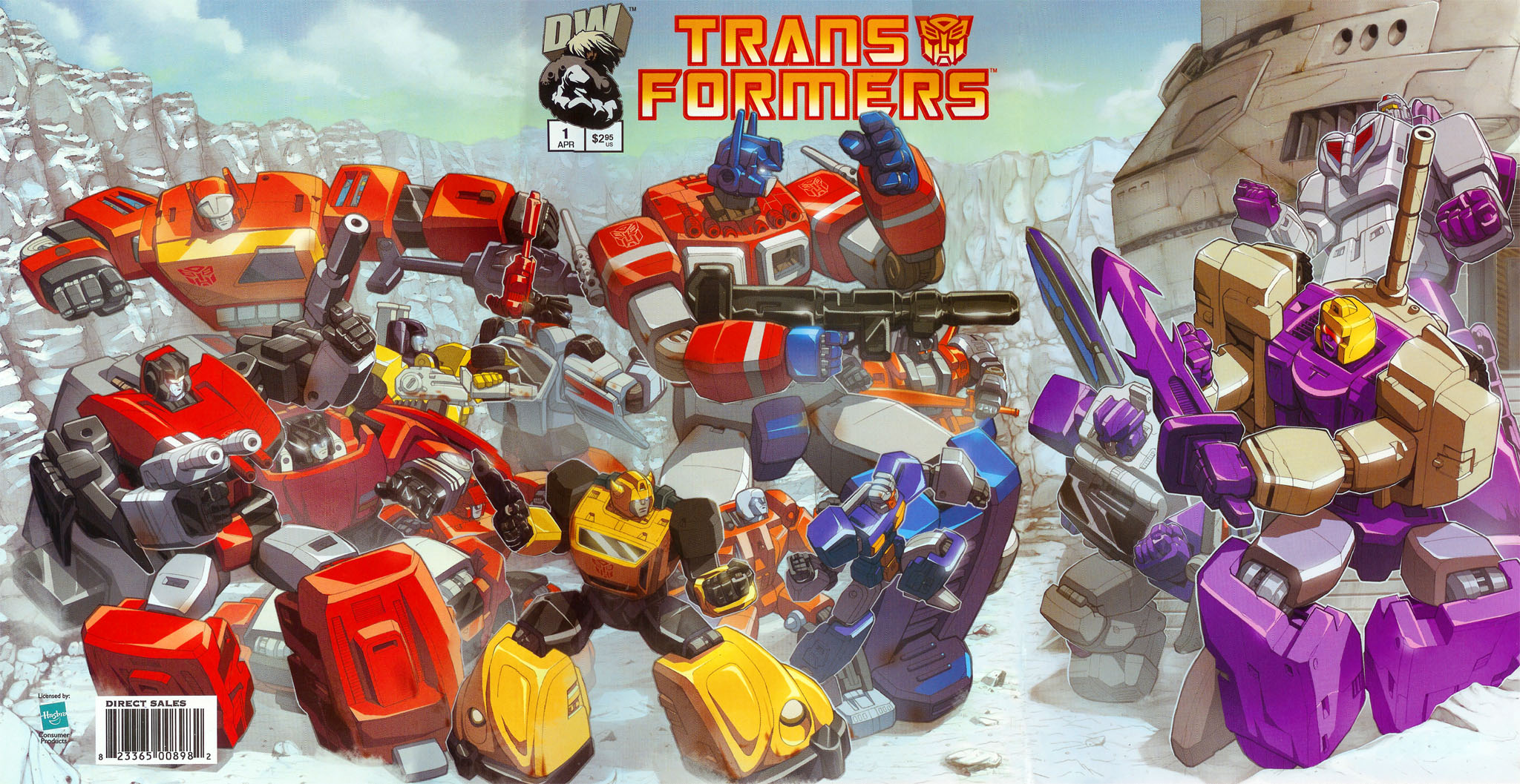 Read online Transformers: Generation 1 (2003) comic -  Issue #1 - 1
