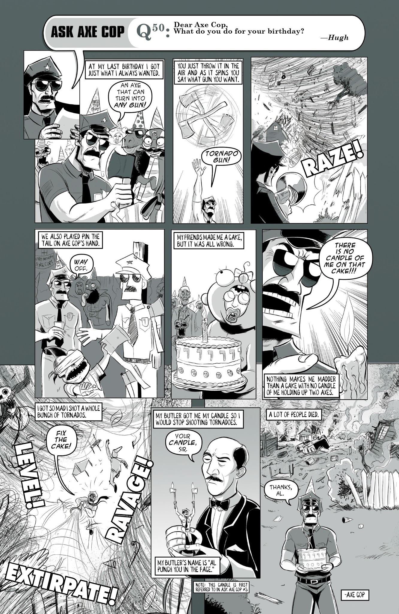 Read online Axe Cop comic -  Issue # TPB 3 - 44