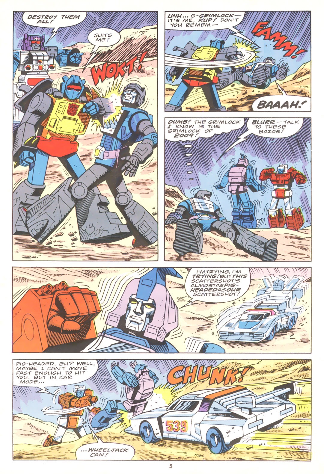 Read online The Transformers (UK) comic -  Issue #201 - 5