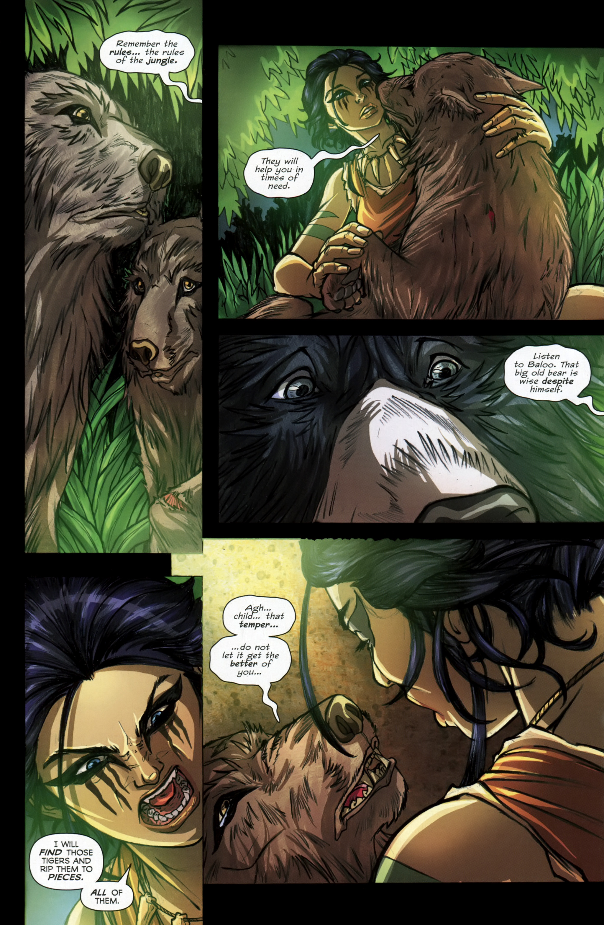 Read online Grimm Fairy Tales presents The Jungle Book comic -  Issue #3 - 5