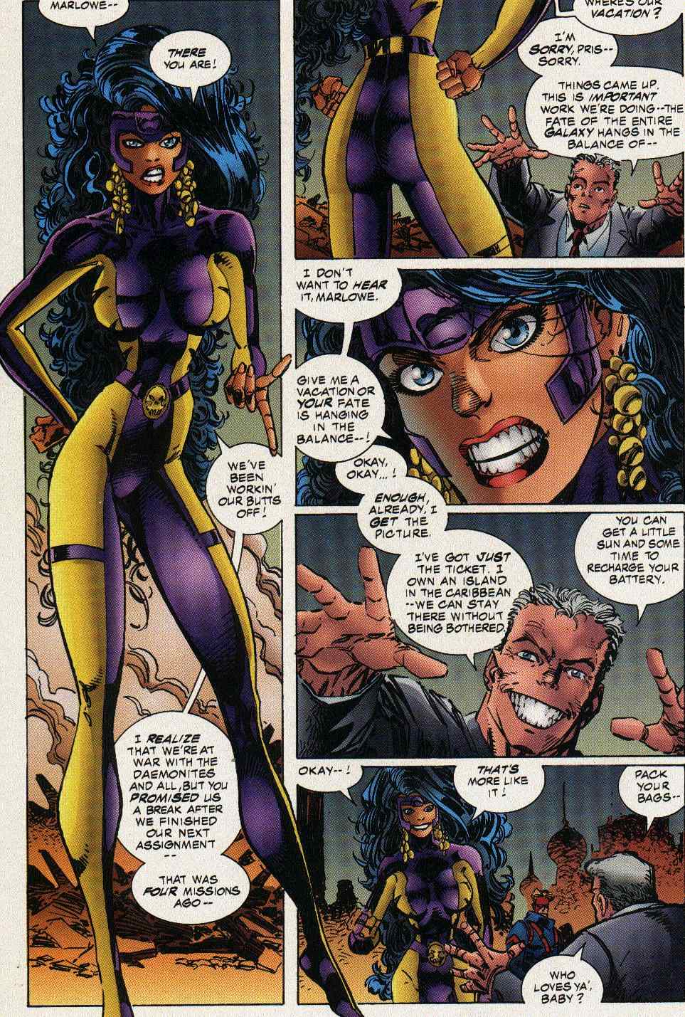 Read online WildC.A.T.s: Covert Action Teams comic -  Issue #14 - 5