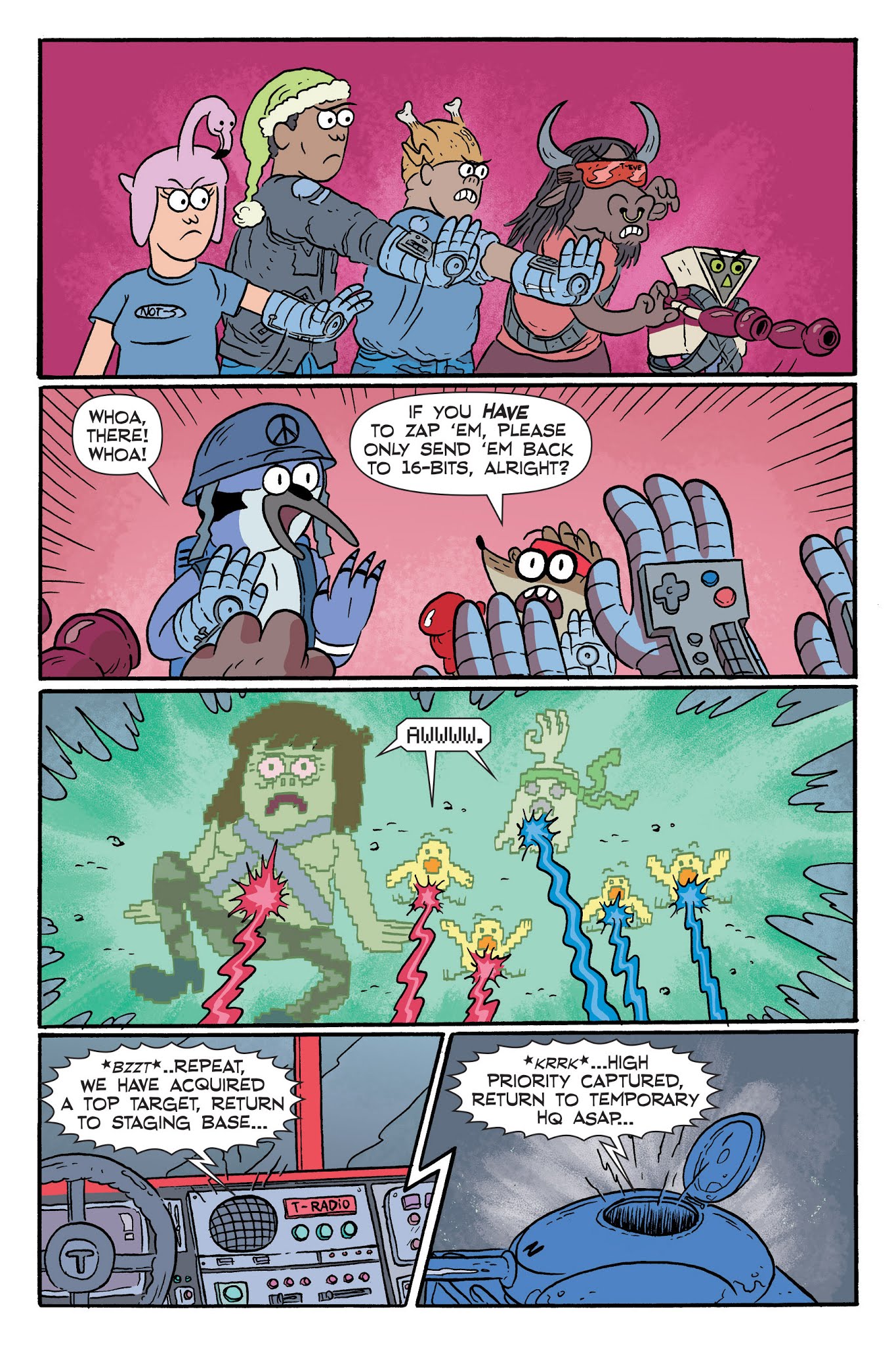 Read online Regular Show: A Clash of Consoles comic -  Issue # TPB (Part 2) - 9