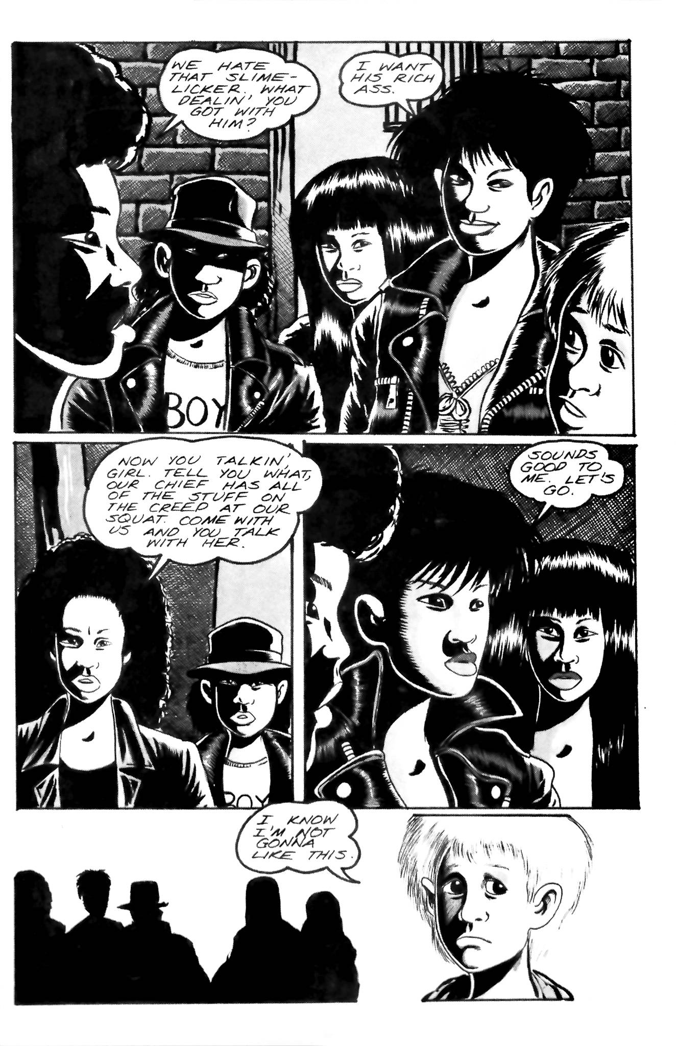 Read online Leather & Lace (1989) comic -  Issue #2 - 11