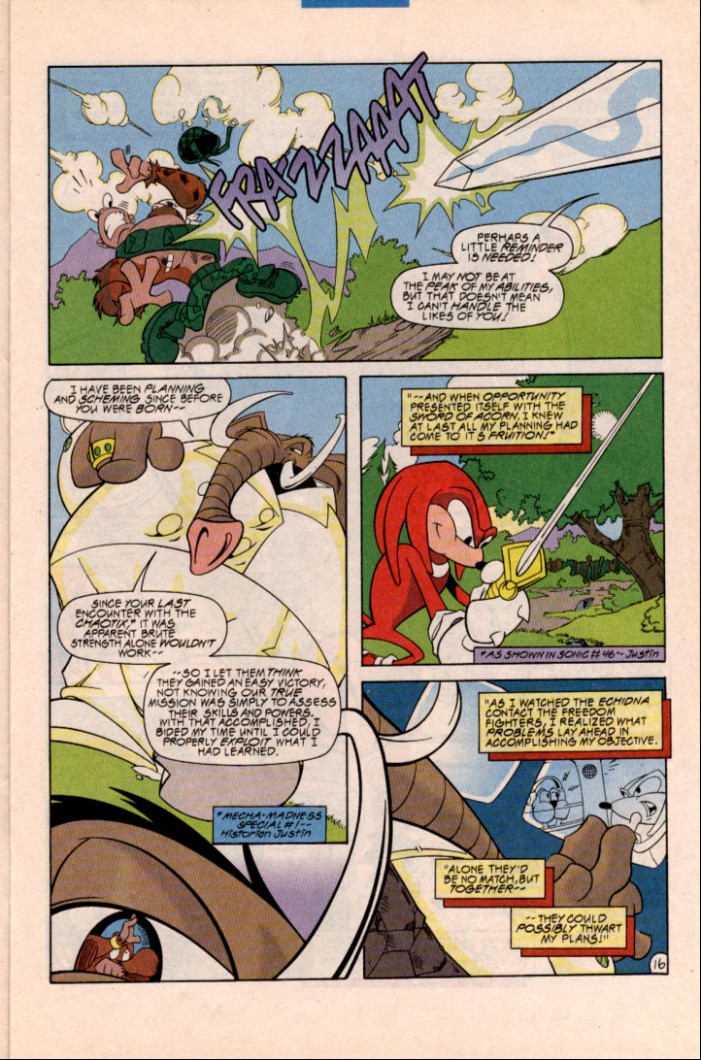 Read online Sonic Super Special comic -  Issue #1 - Sonic Vs. Knuckles Battle Royal - 18