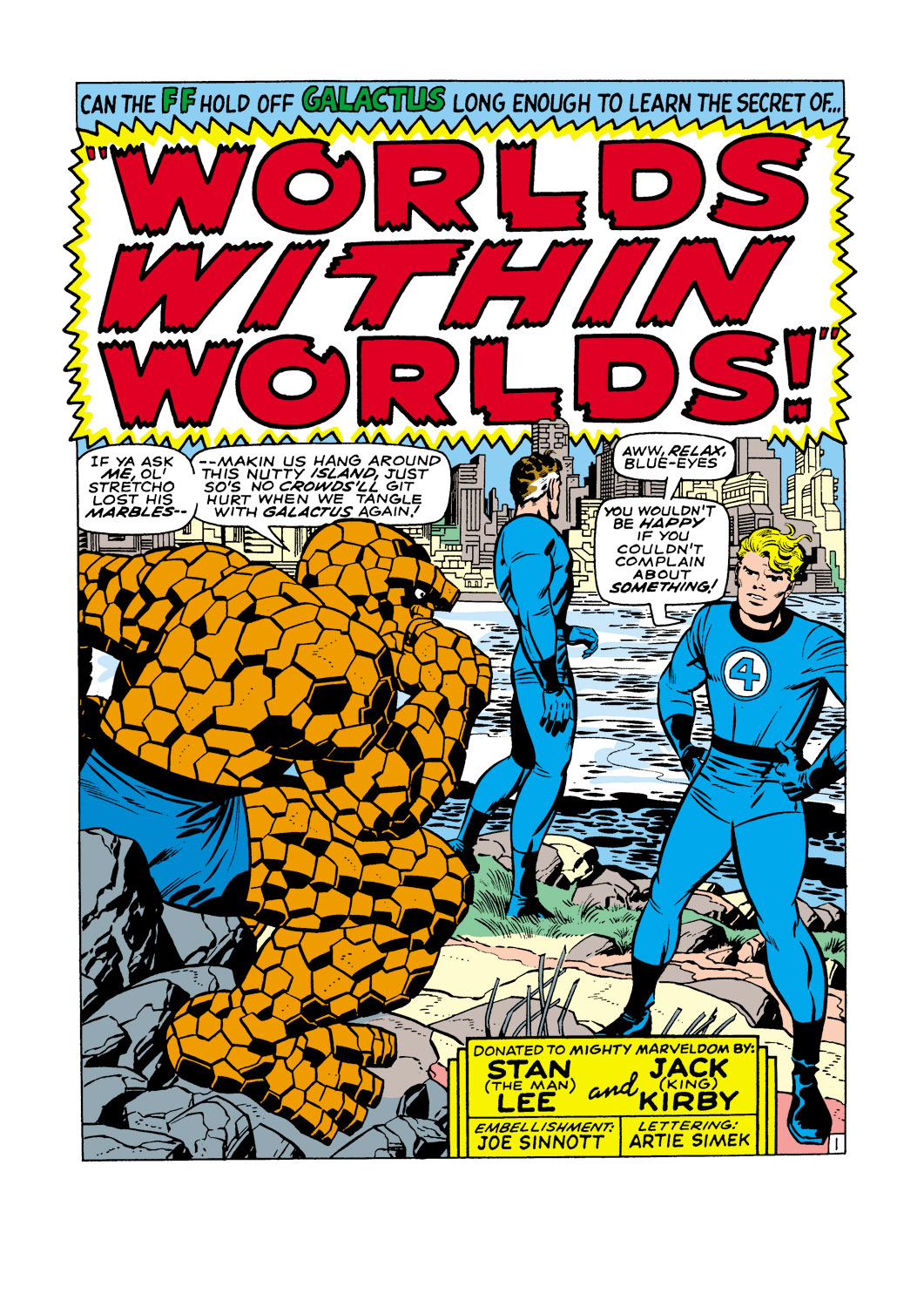 Read online Fantastic Four (1961) comic -  Issue #75 - 2
