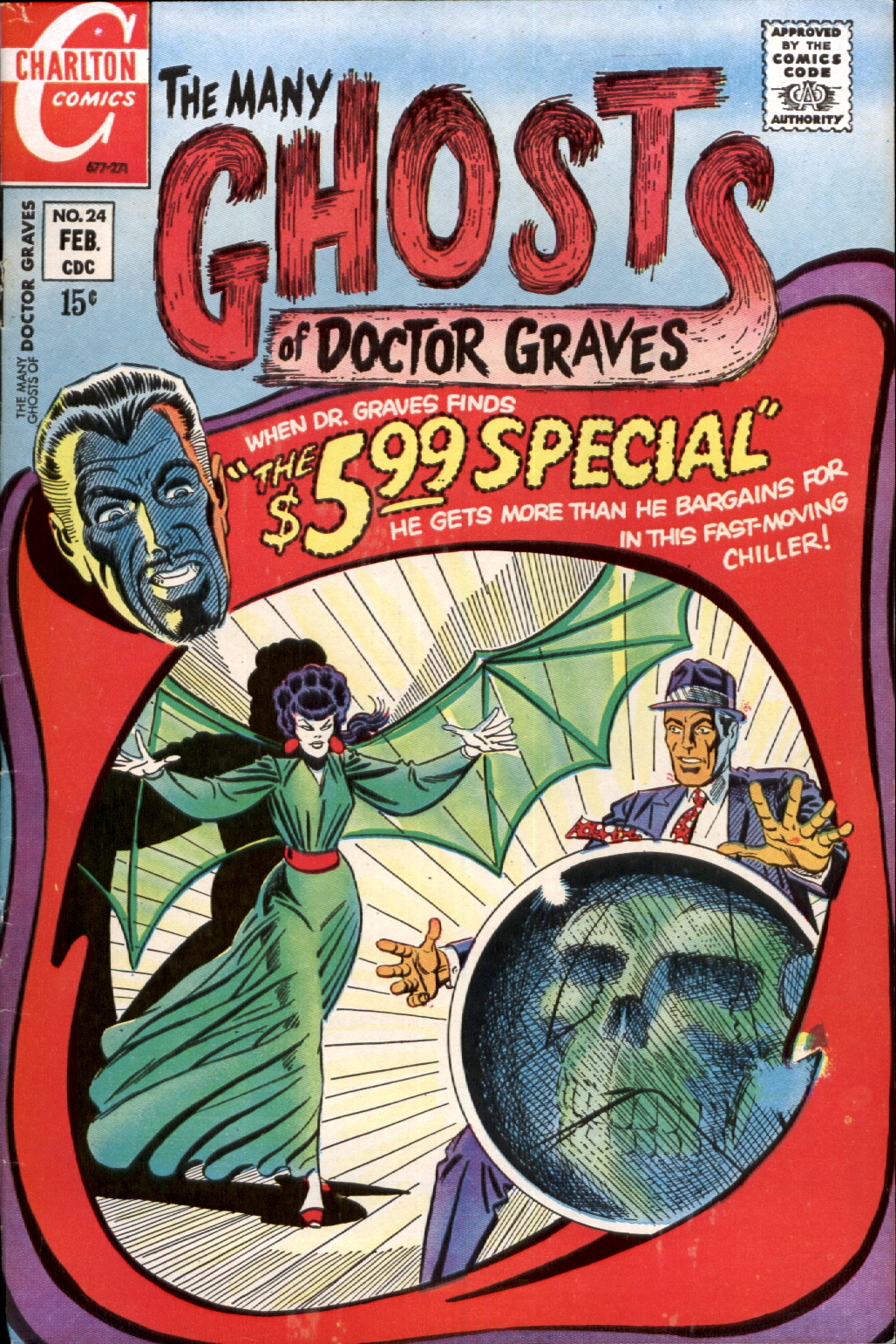 The Many Ghosts of Dr. Graves issue 24 - Page 1