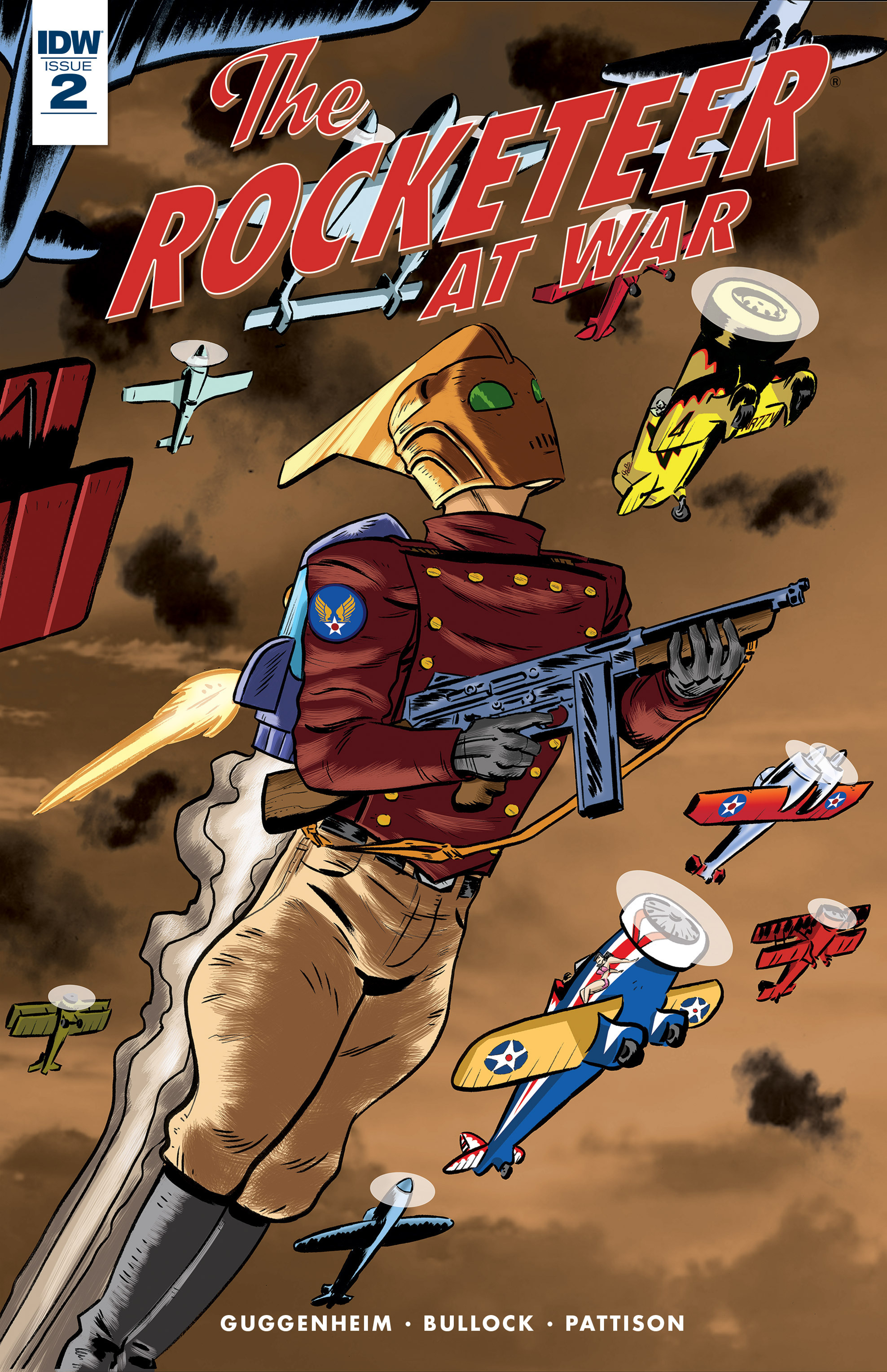Read online The Rocketeer at War comic -  Issue #2 - 1