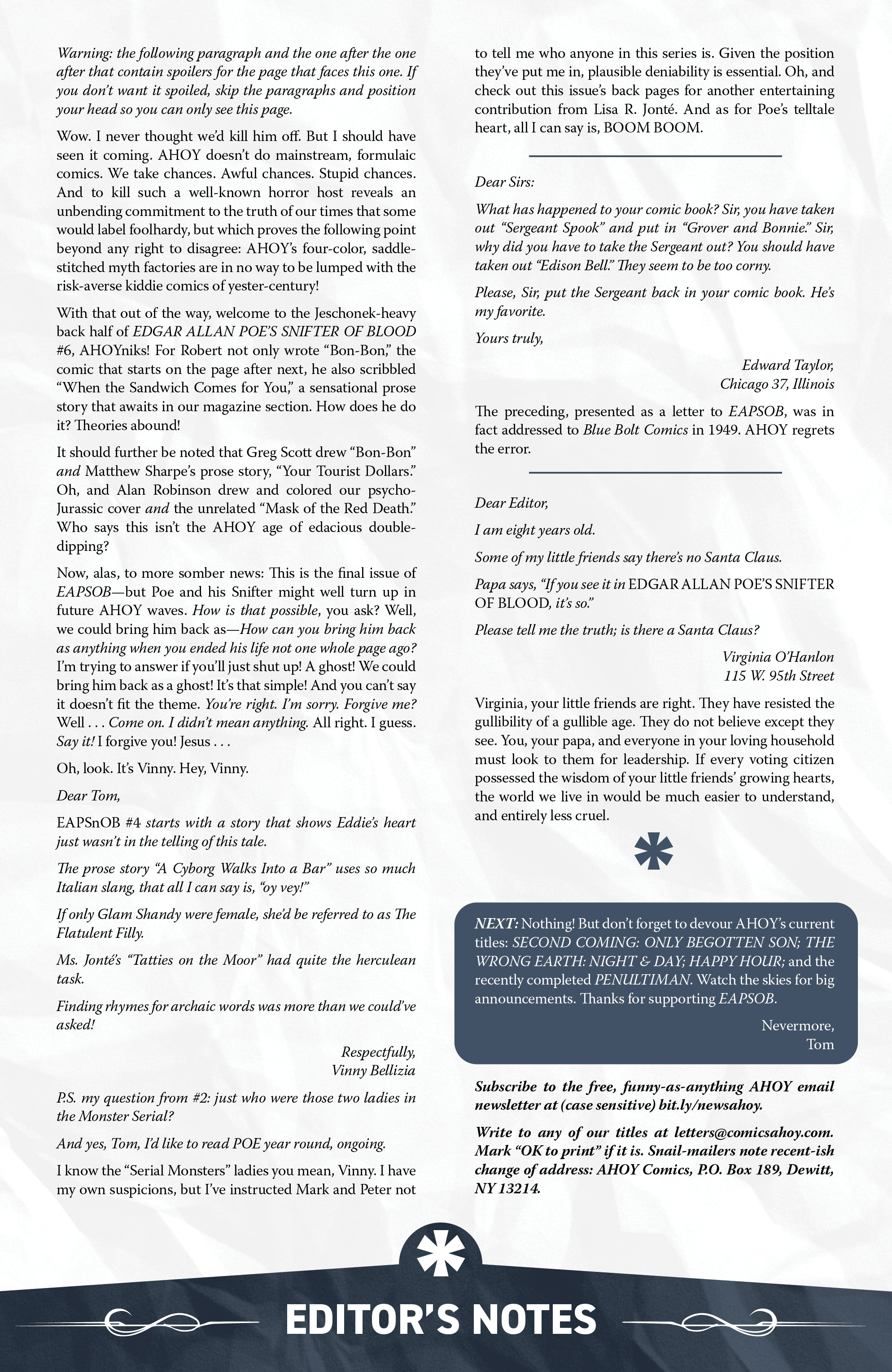 Read online Edgar Allan Poe's Snifter of Blood comic -  Issue #6 - 13