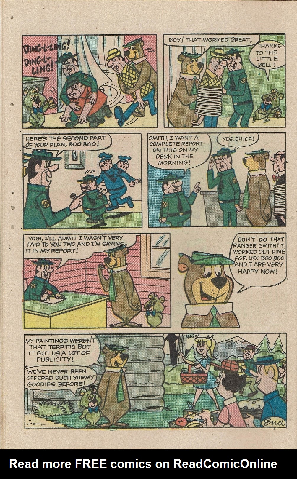 Read online Yogi Bear (1970) comic -  Issue #4 - 12