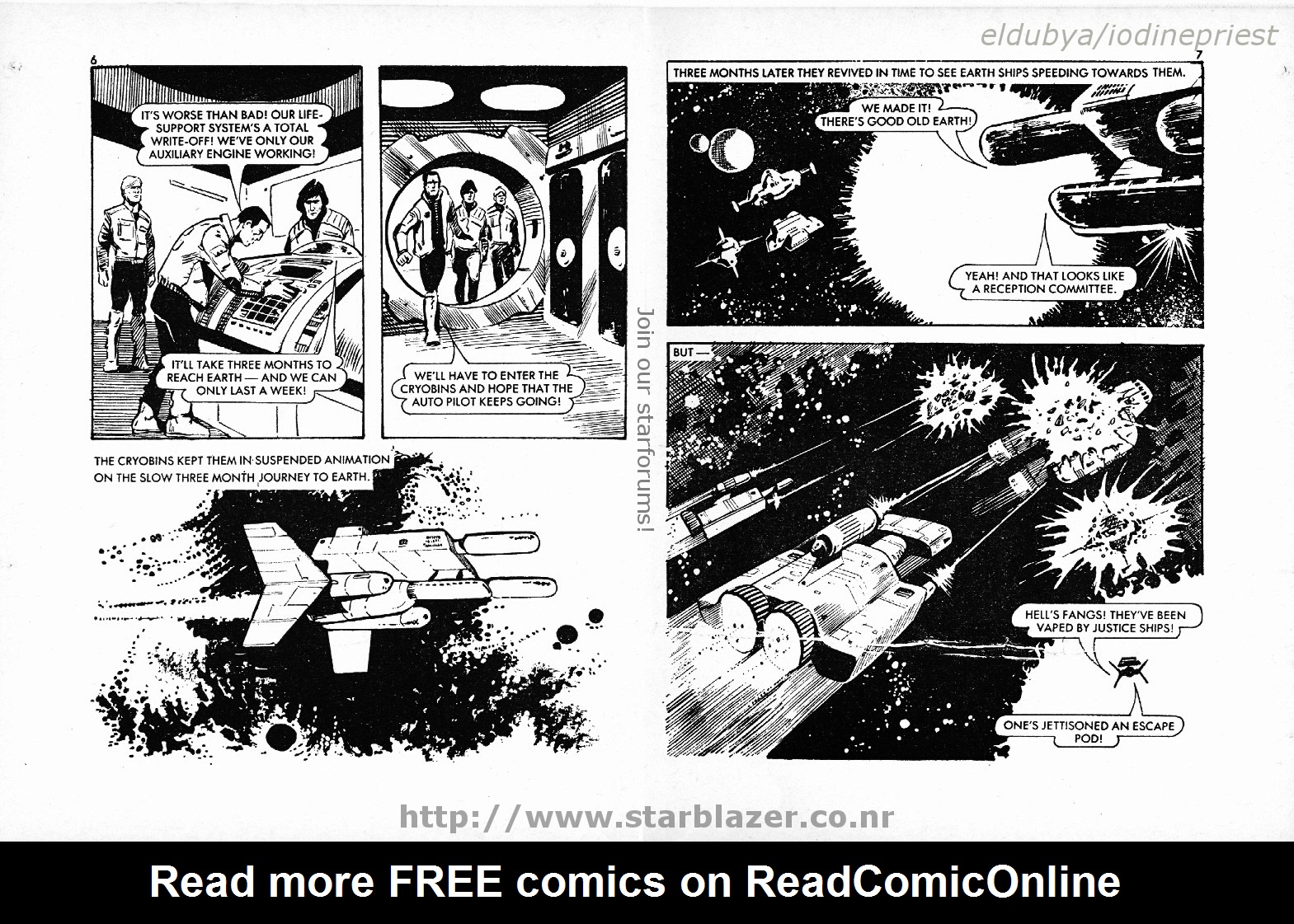 Read online Starblazer comic -  Issue #151 - 5