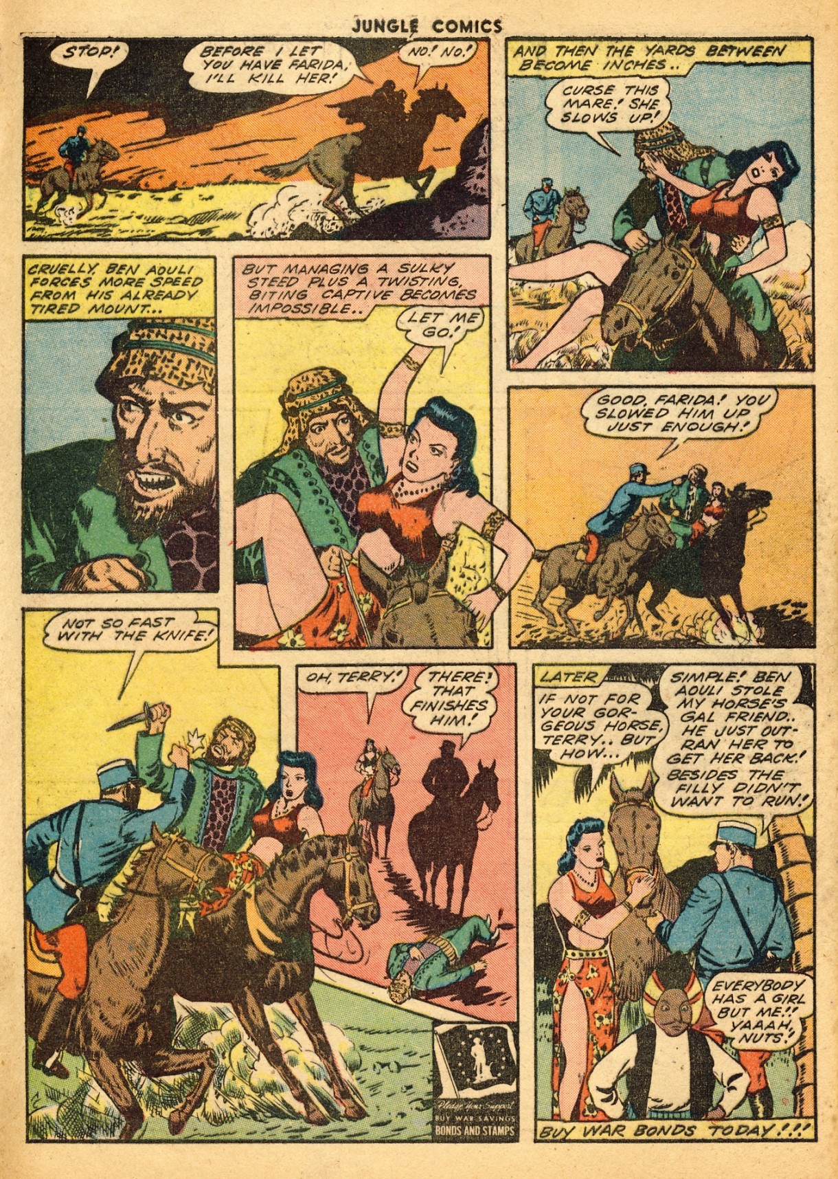 Read online Jungle Comics comic -  Issue #51 - 48