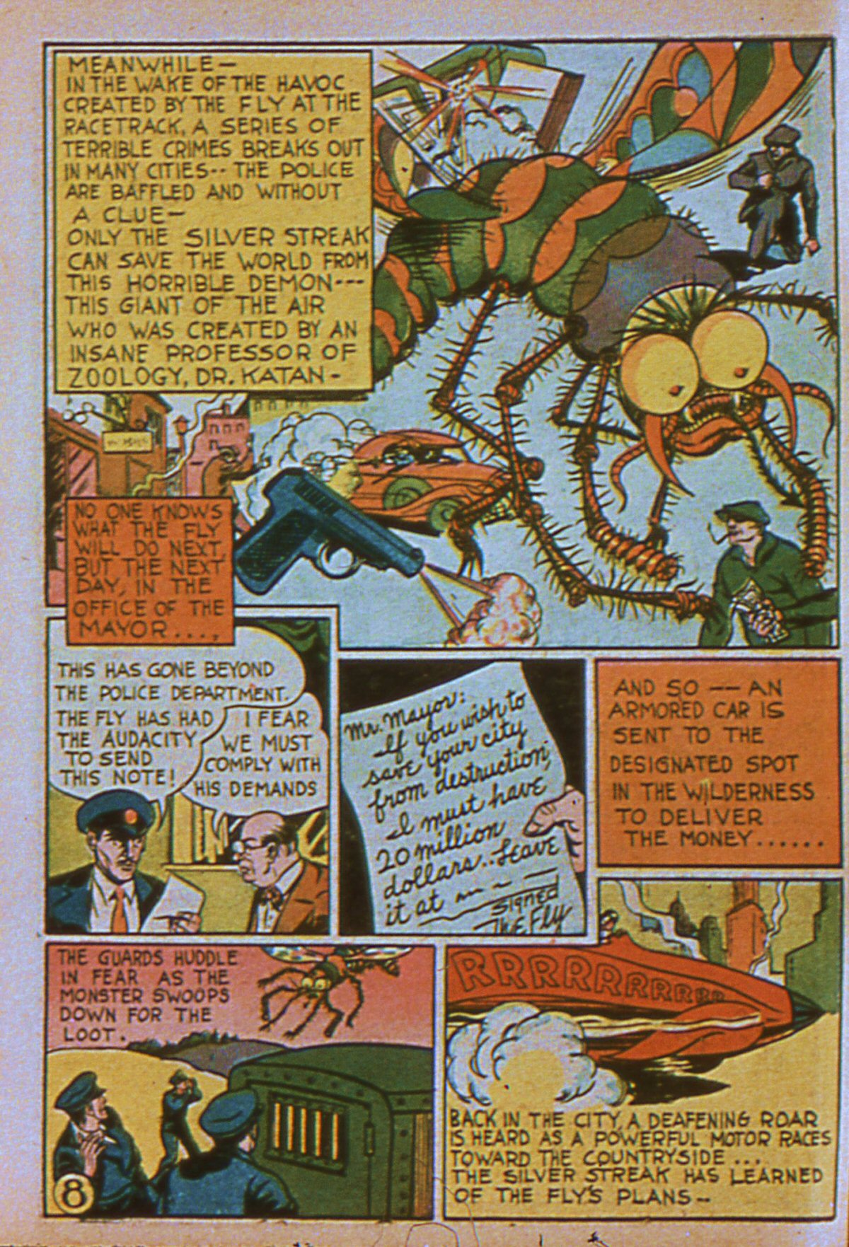 Read online Silver Streak Comics comic -  Issue #3 - 11