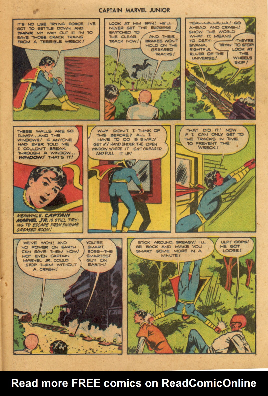 Read online Captain Marvel, Jr. comic -  Issue #31 - 25