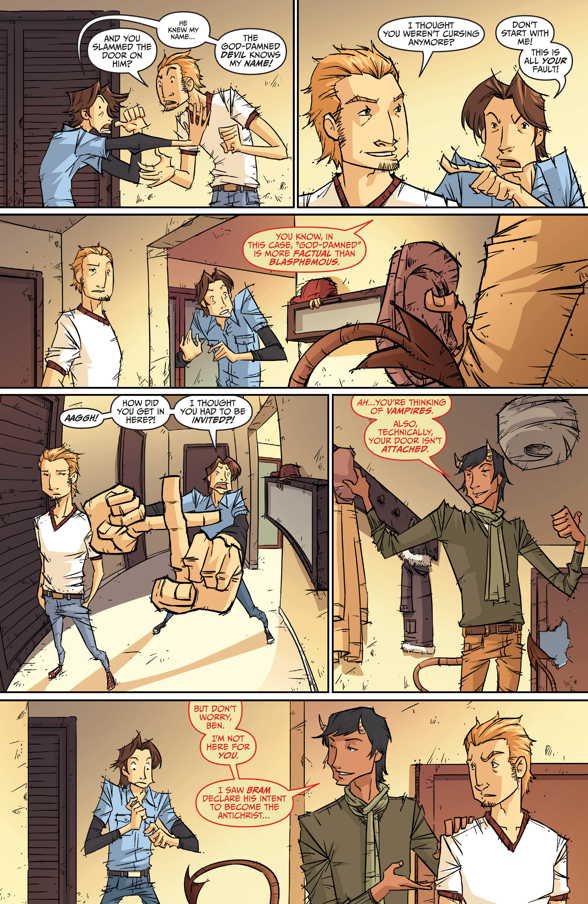 Read online The End Times of Bram and Ben comic -  Issue #2 - 6
