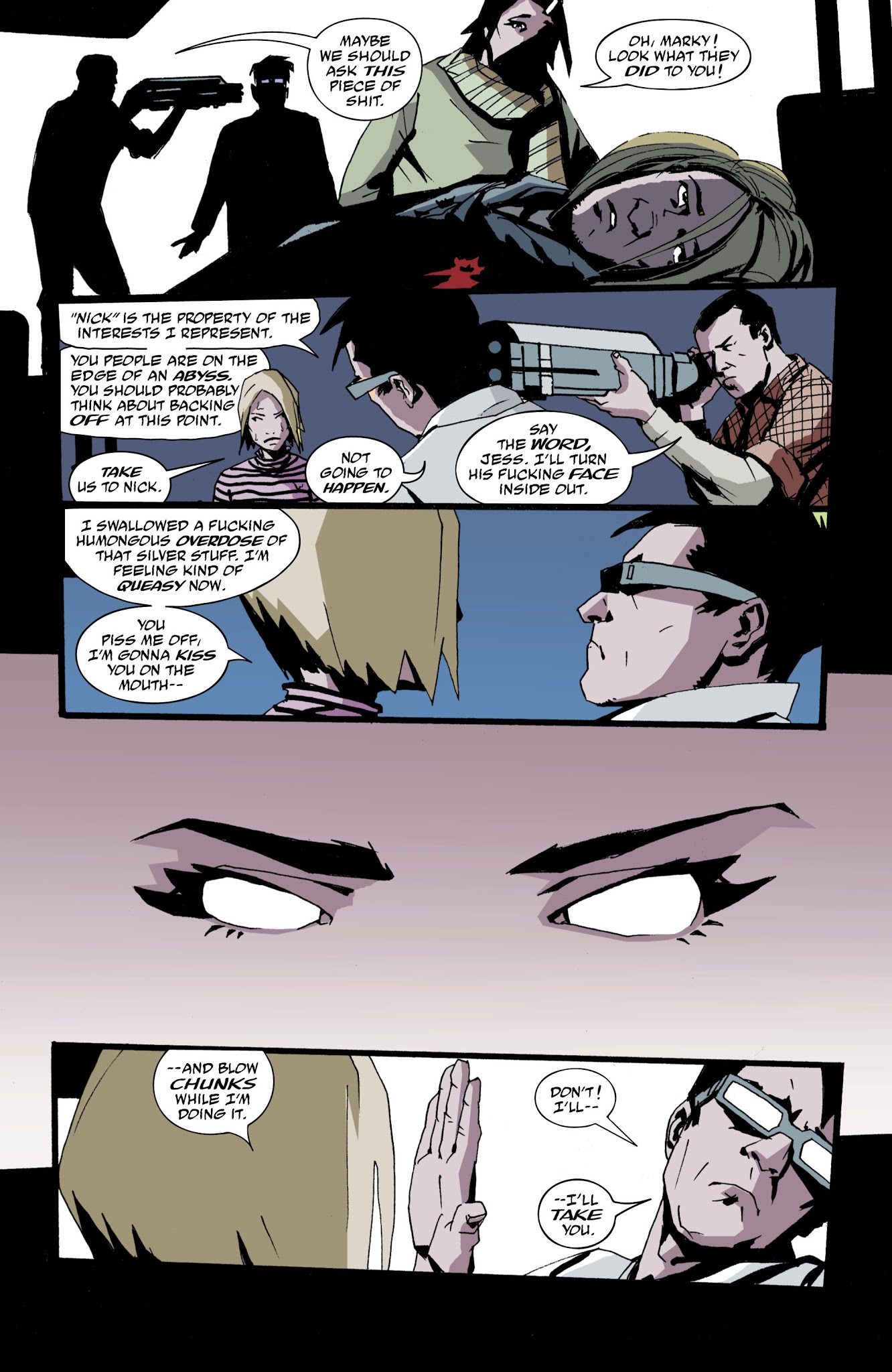 Read online Faker comic -  Issue #5 - 15