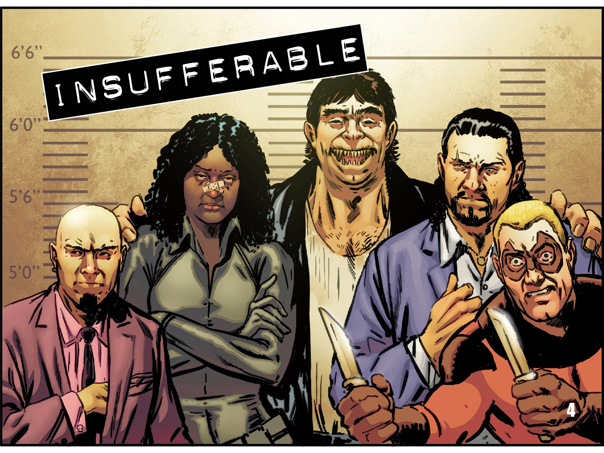 Read online Insufferable (2012) comic -  Issue #4 - 1