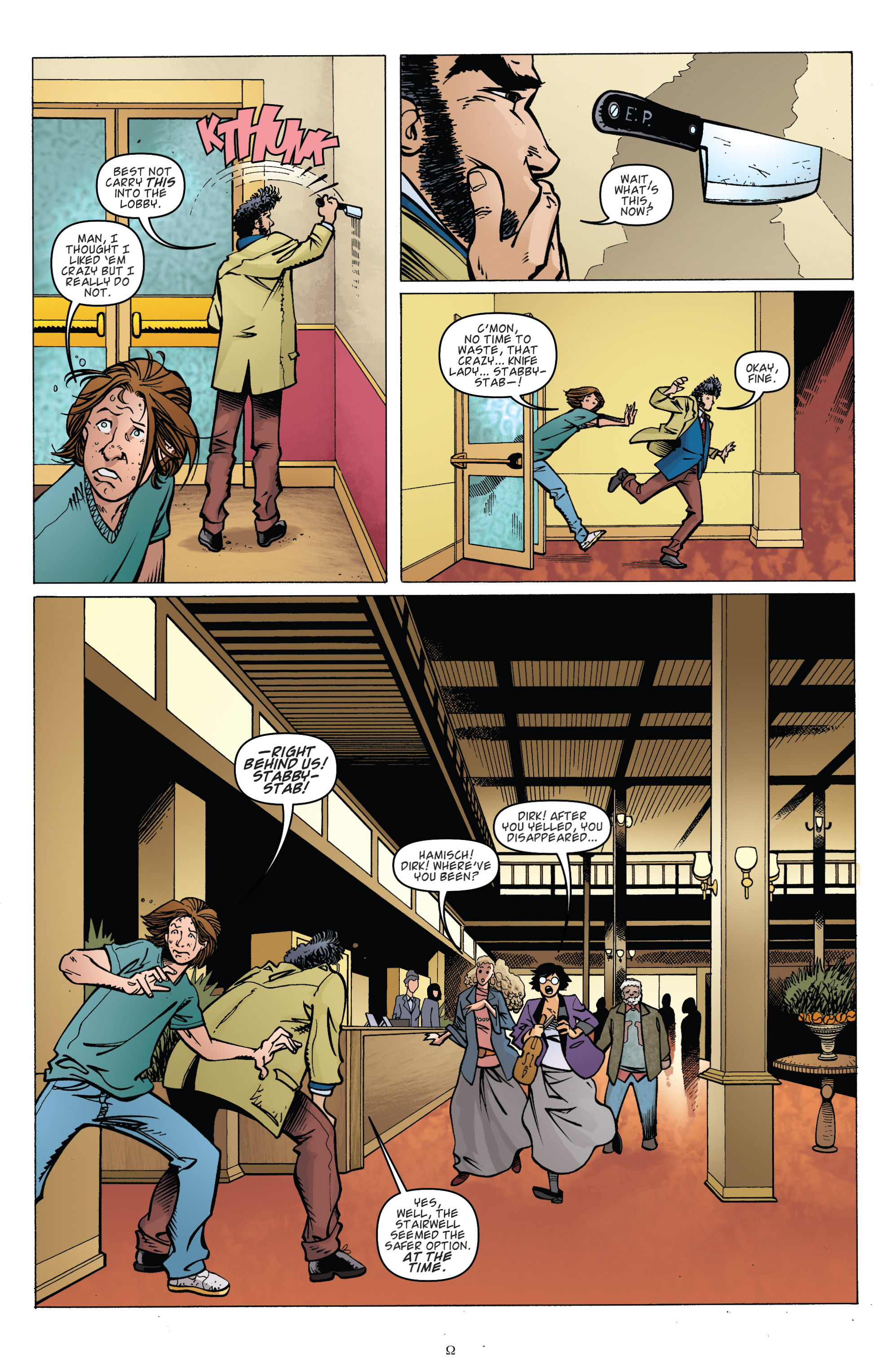 Read online Dirk Gently's Holistic Detective Agency comic -  Issue #3 - 8