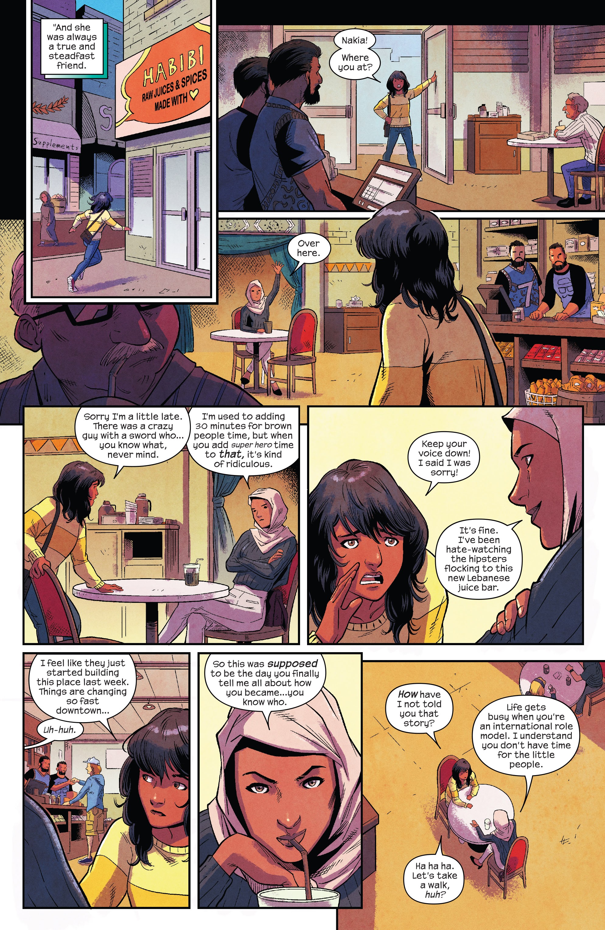 Read online Magnificent Ms. Marvel comic -  Issue #1 - 7
