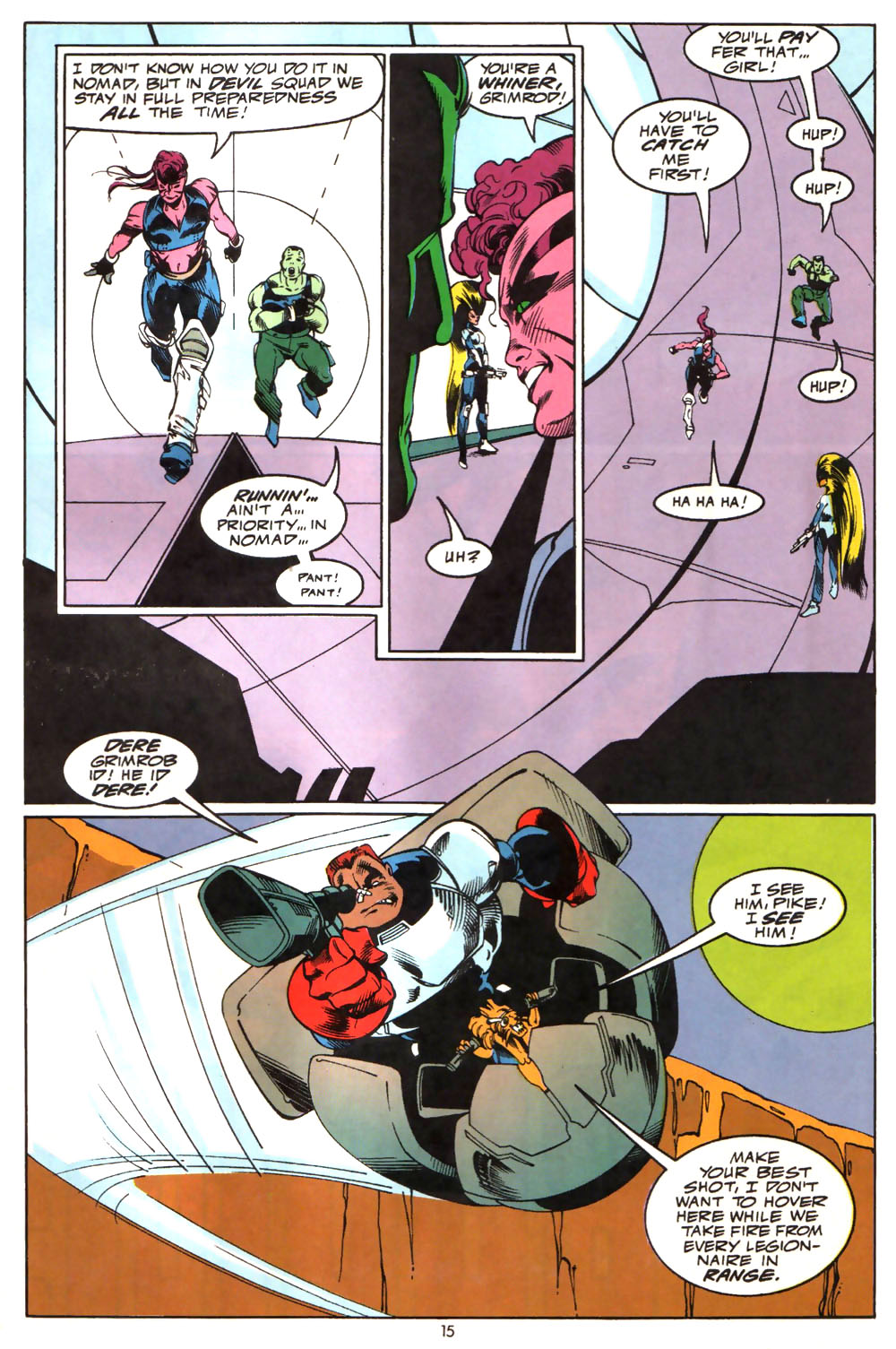 Read online Alien Legion (1987) comic -  Issue #12 - 17