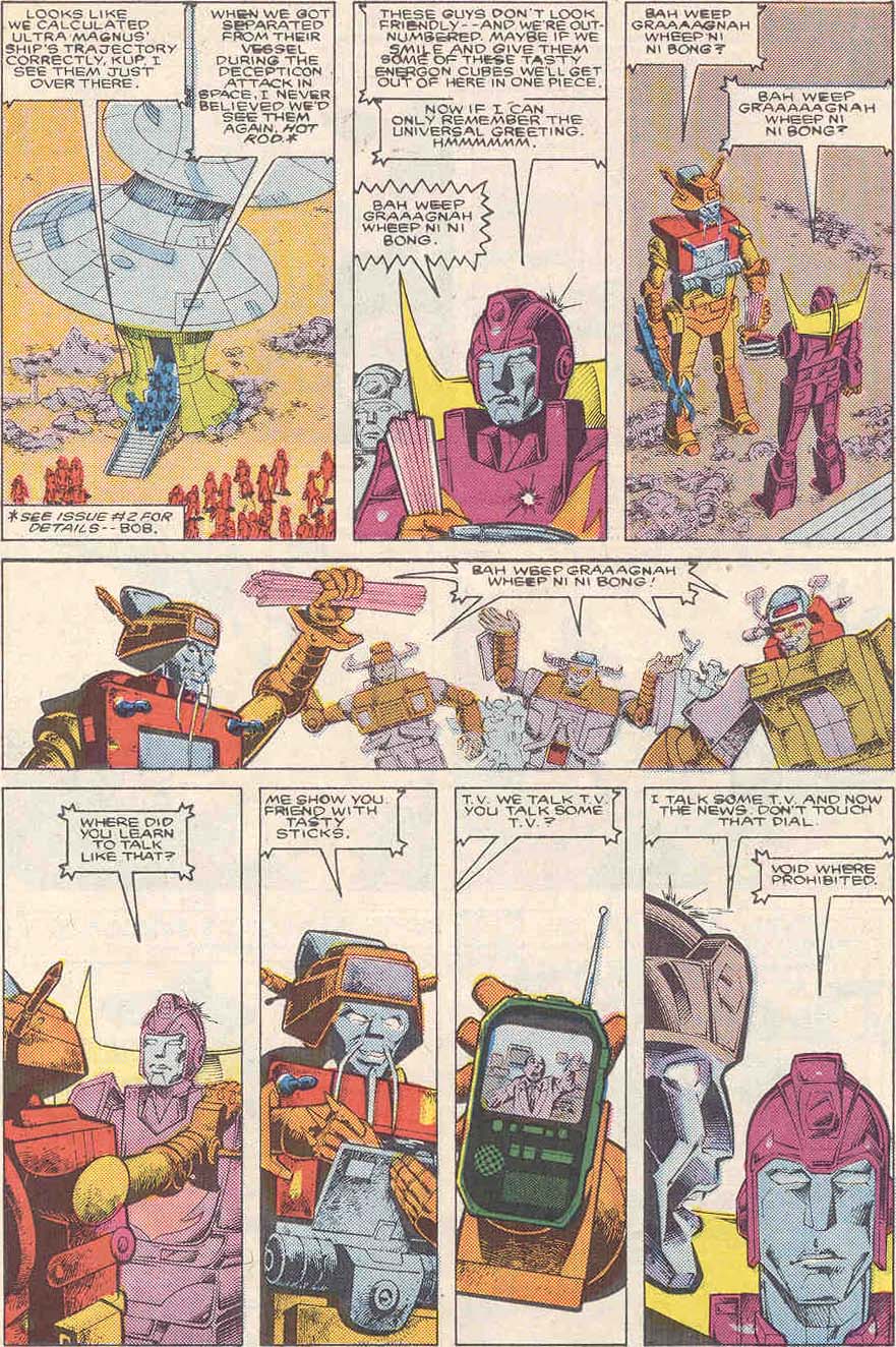 Read online The Transformers: The Movie comic -  Issue #3 - 11
