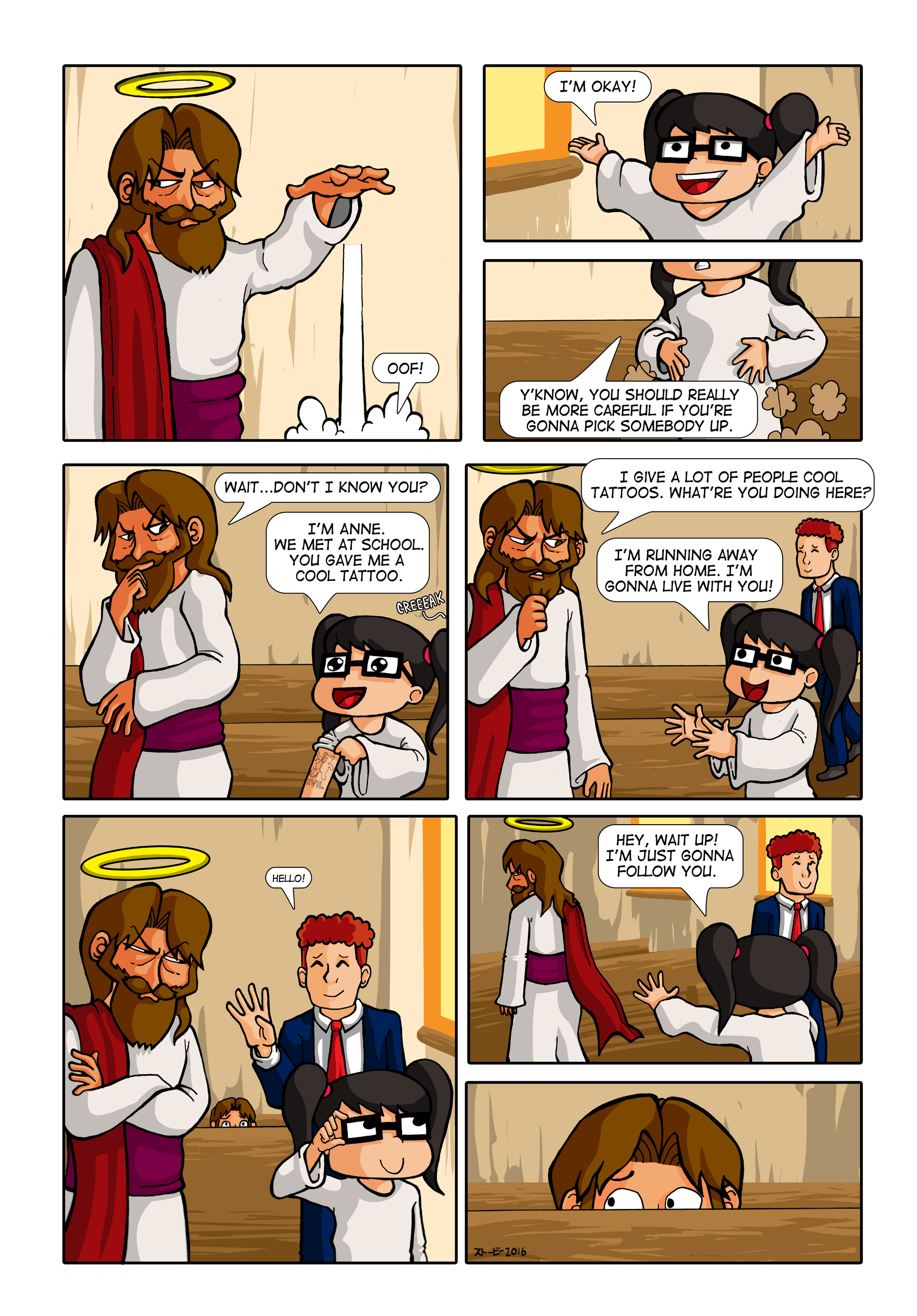 Read online Evil Jesus comic -  Issue #2 - 9