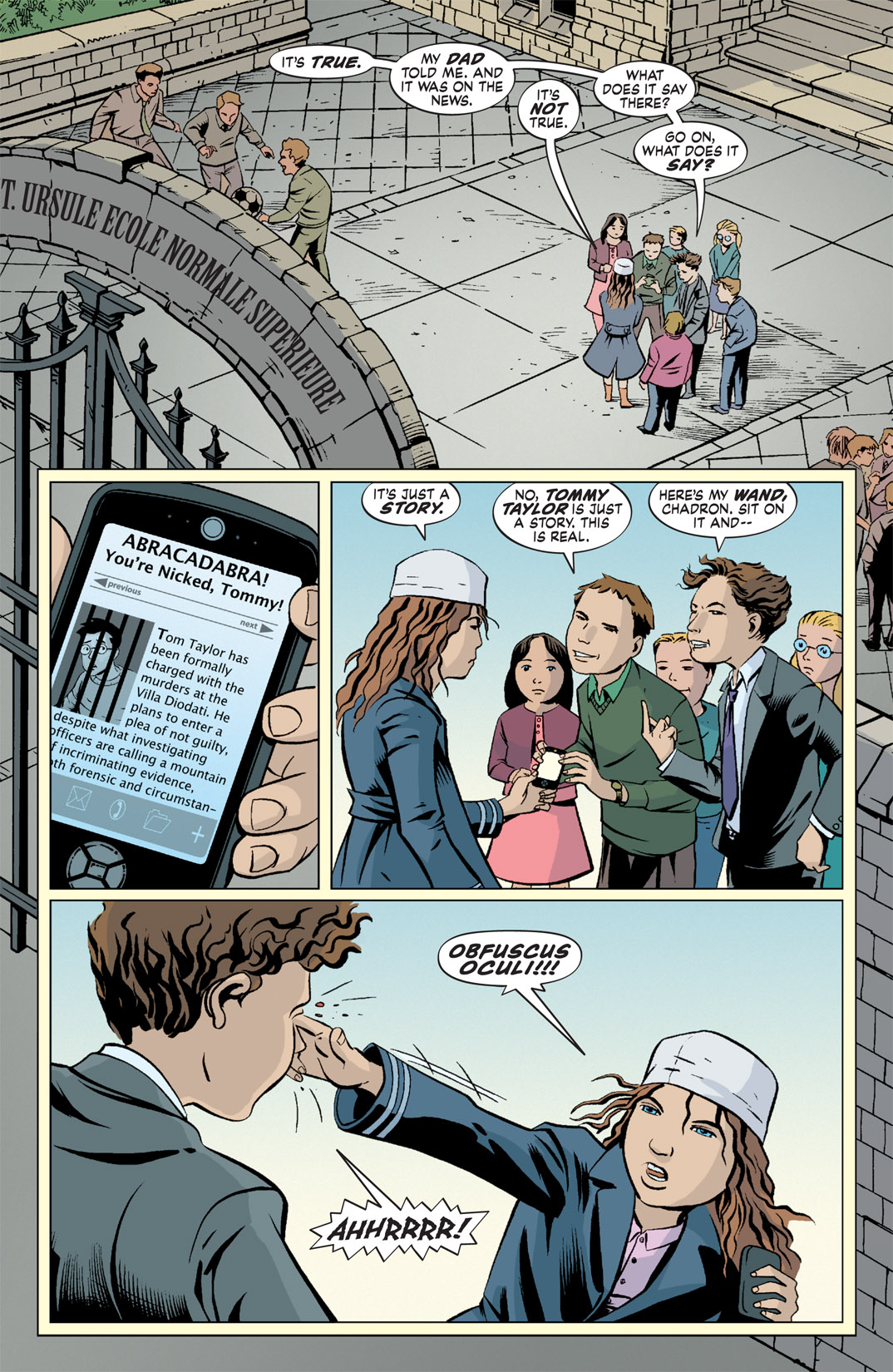 Read online The Unwritten comic -  Issue #8 - 12