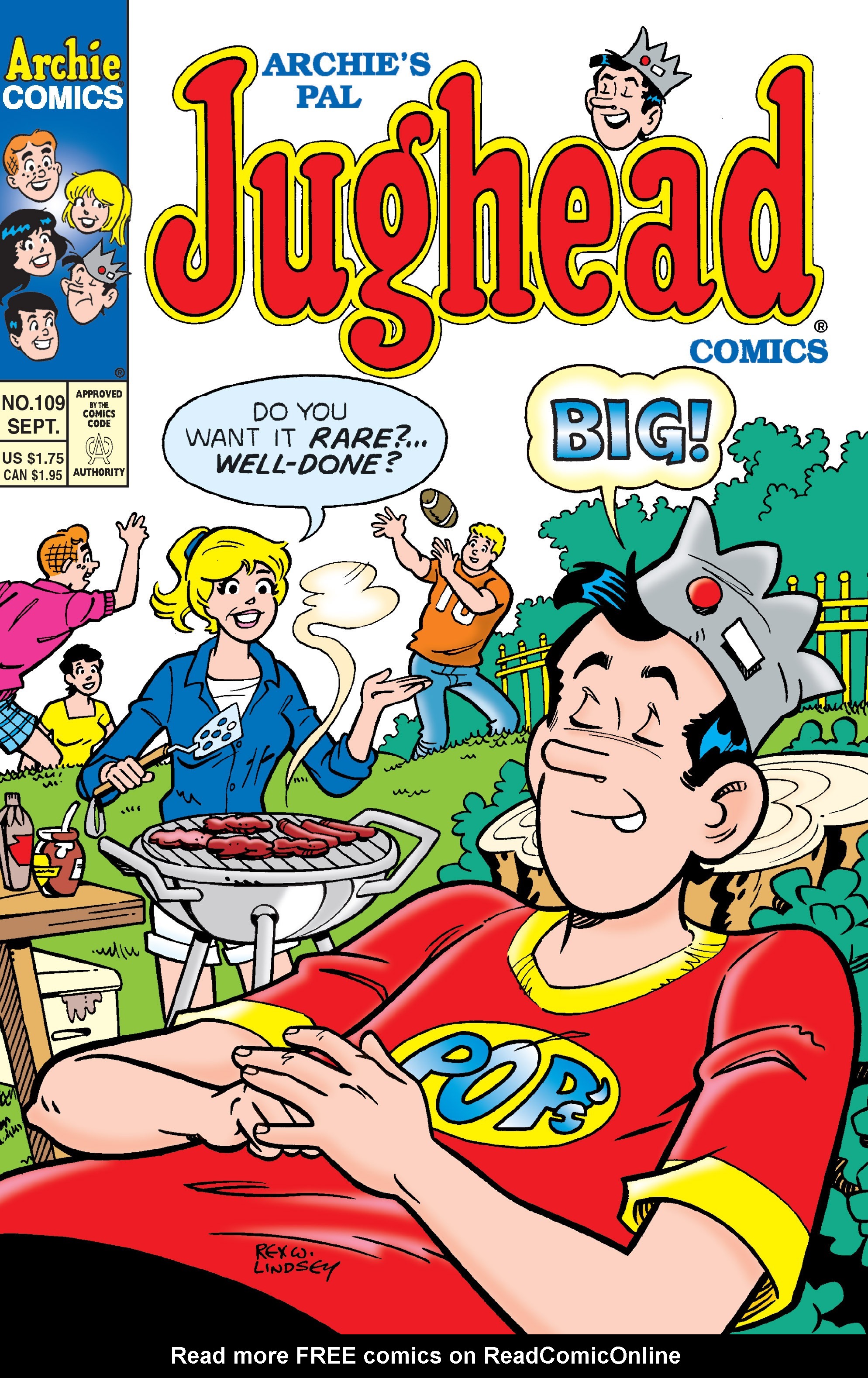 Read online Archie's Pal Jughead Comics comic -  Issue #109 - 1