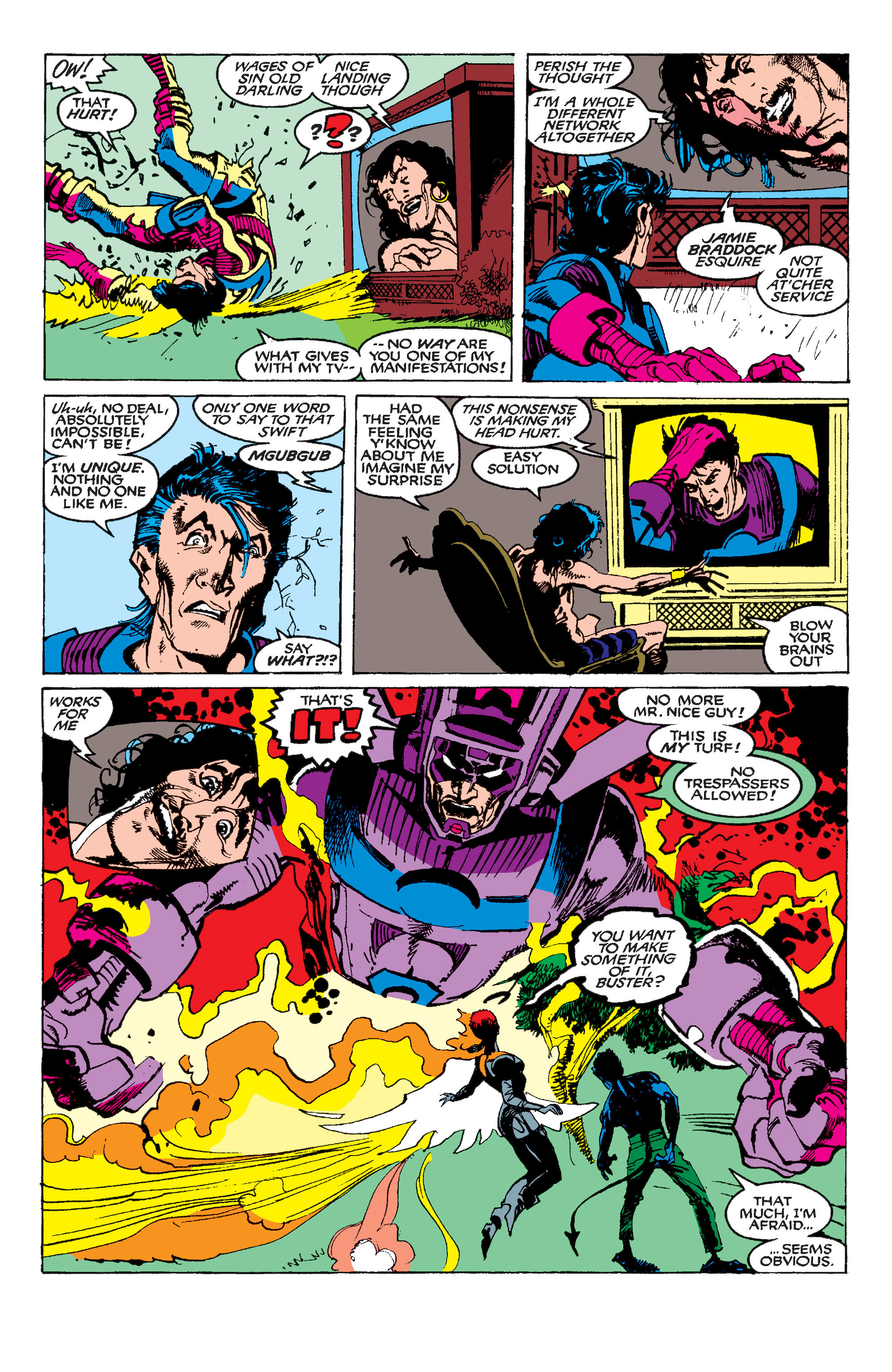 Read online Excalibur (1988) comic -  Issue #27 - 15
