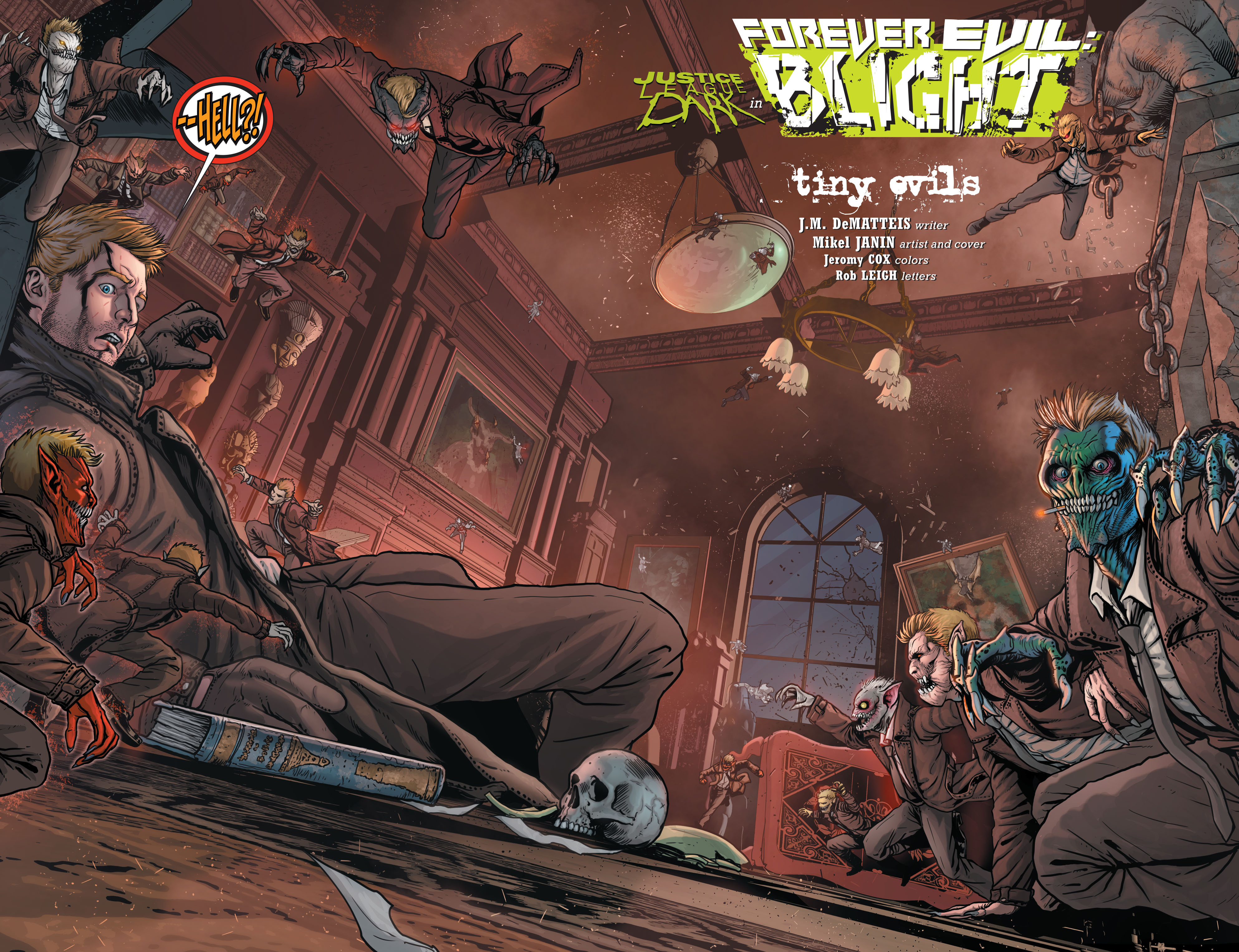 Read online Forever Evil: Blight comic -  Issue # TPB (Part 1) - 8