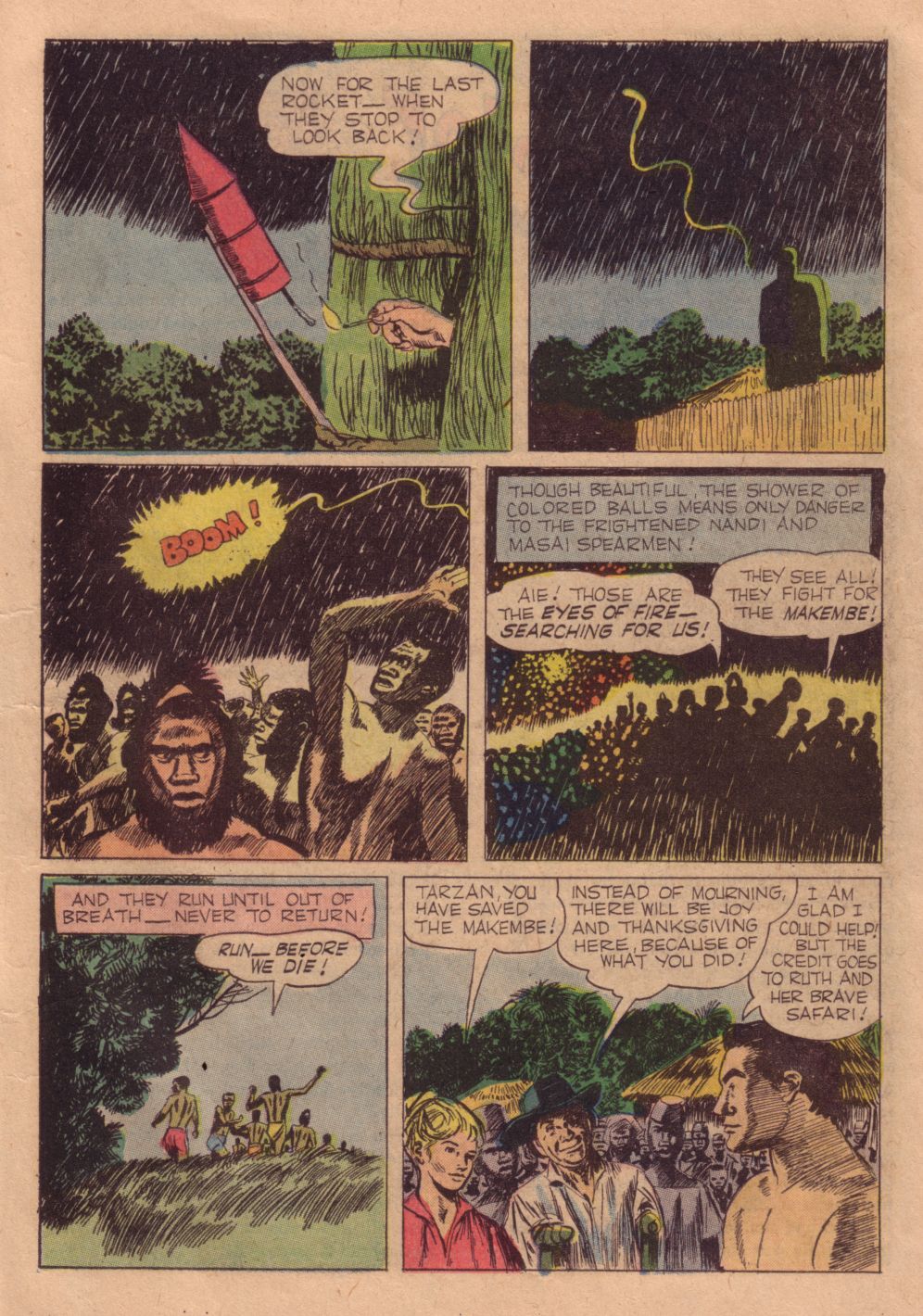 Read online Tarzan (1948) comic -  Issue #105 - 17