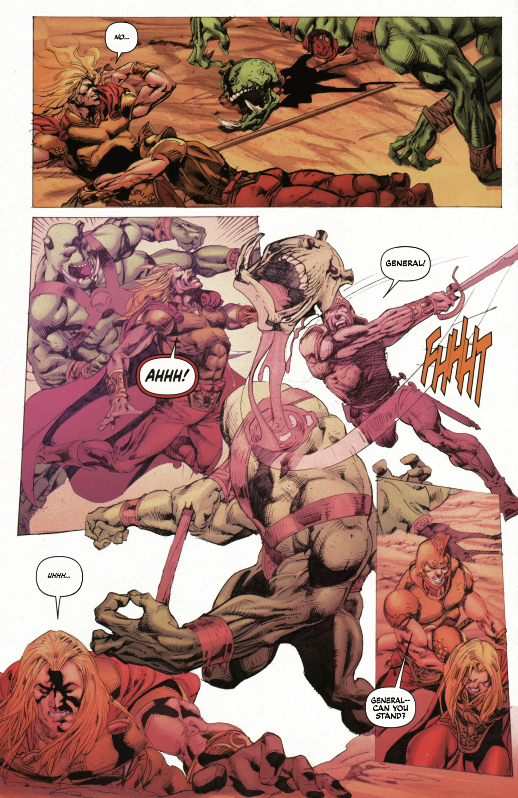 Read online Warlord of Mars: Fall of Barsoom comic -  Issue #3 - 4