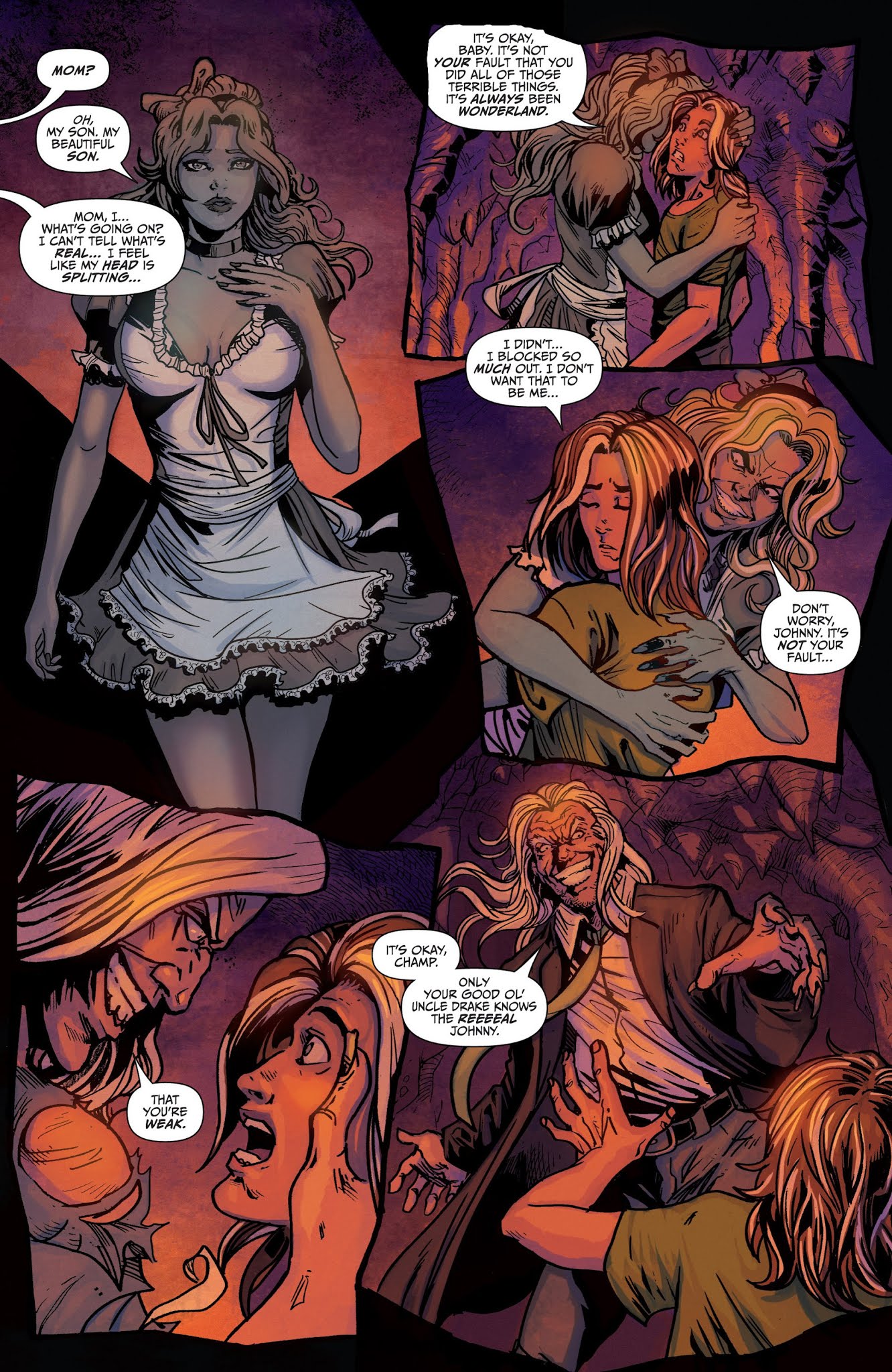 Read online Grimm Fairy Tales presents Wonderland: Through the Looking Glass comic -  Issue #5 - 17
