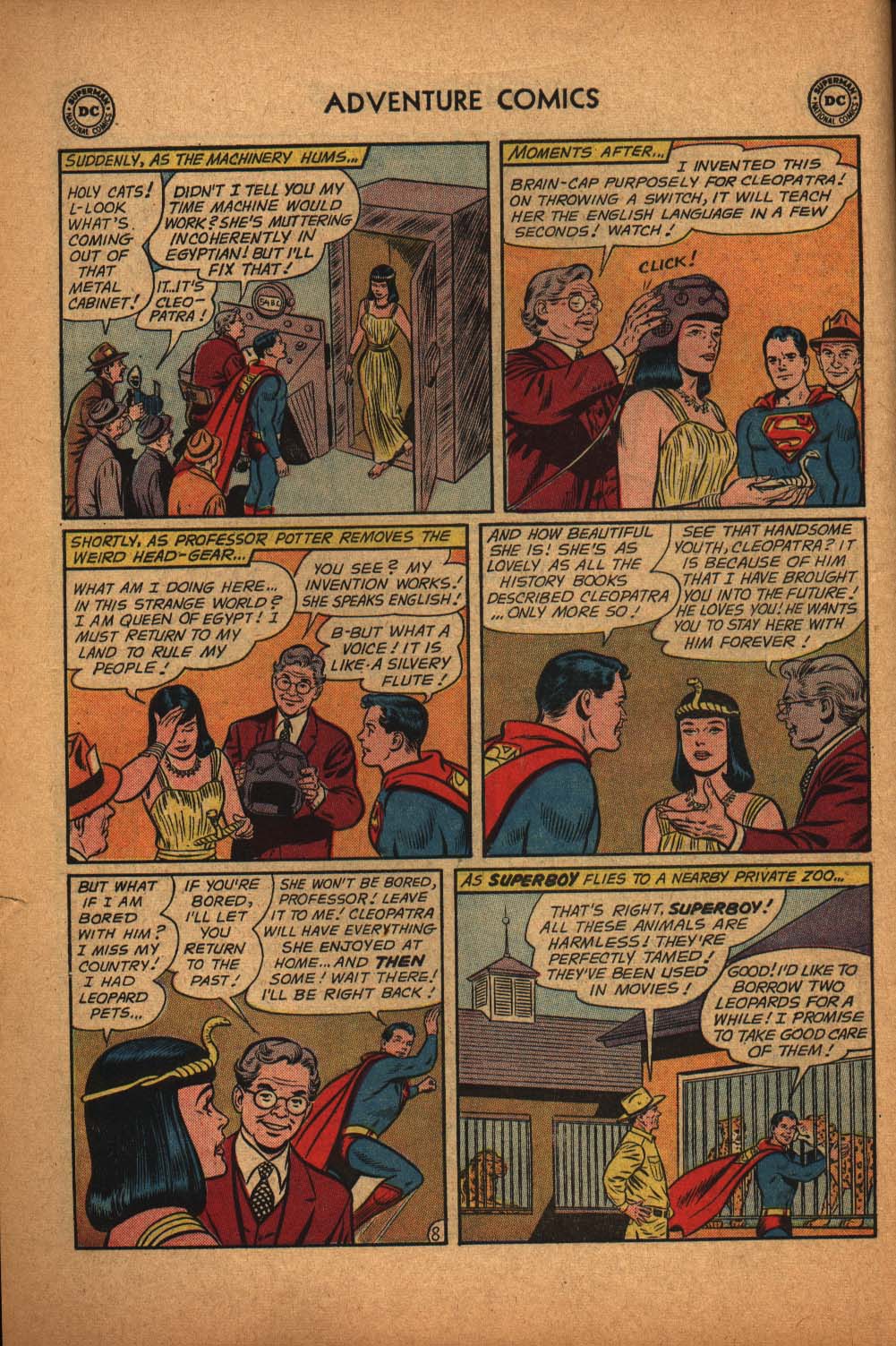 Read online Adventure Comics (1938) comic -  Issue #291 - 10