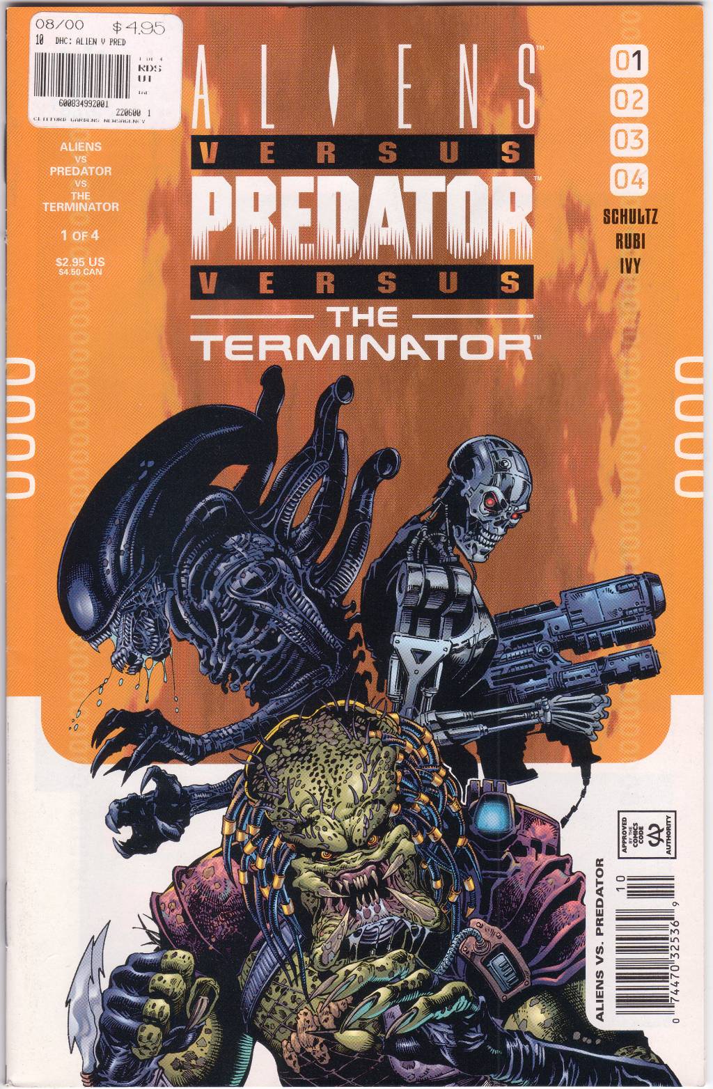 Read online Aliens vs. Predator vs. The Terminator comic -  Issue #1 - 1
